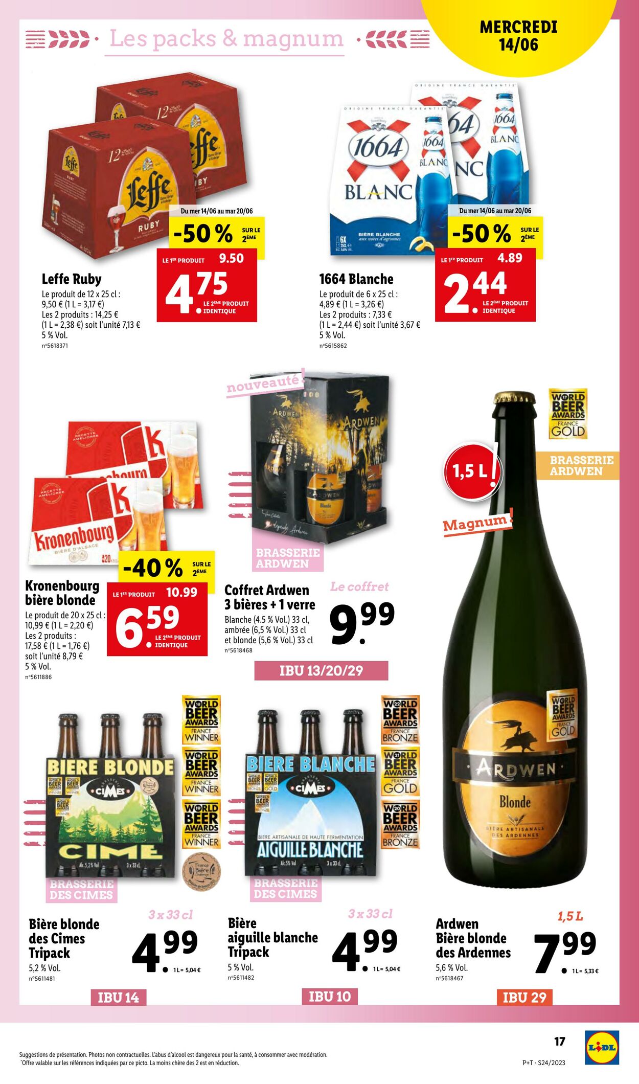 Catalogue Lidl 14.06.2023 - 20.06.2023