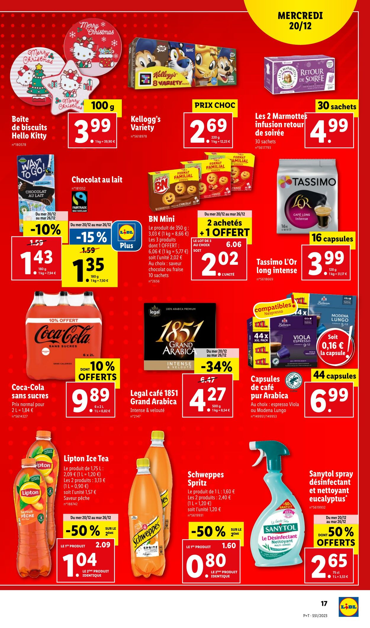 Catalogue Lidl 20.12.2023 - 26.12.2023