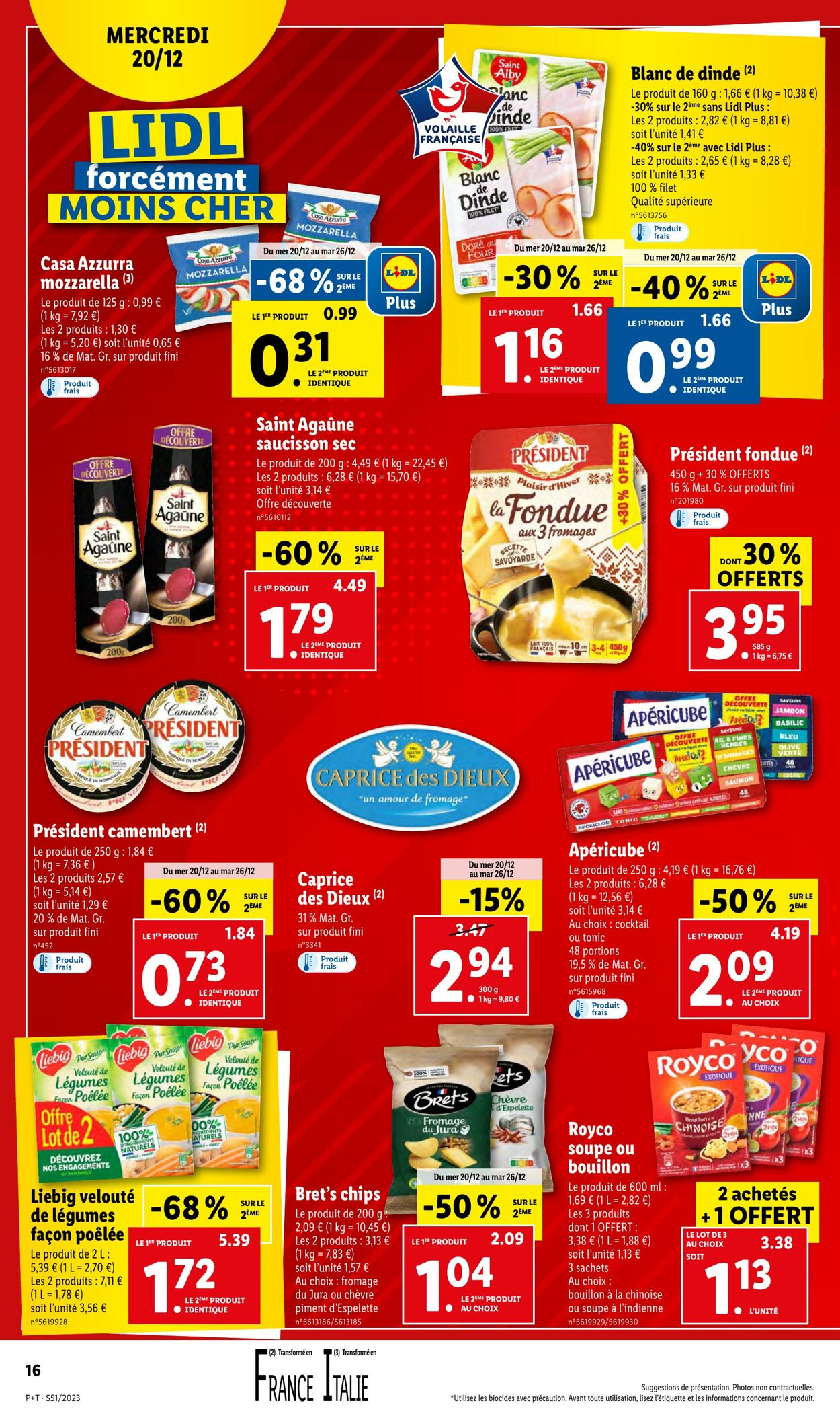 Catalogue Lidl 20.12.2023 - 26.12.2023