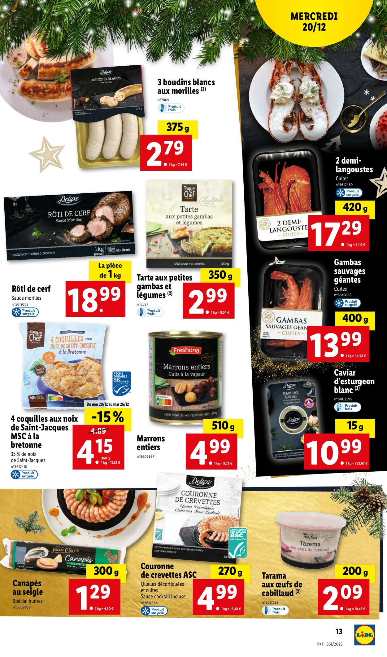 Catalogue Lidl 20.12.2023 - 26.12.2023