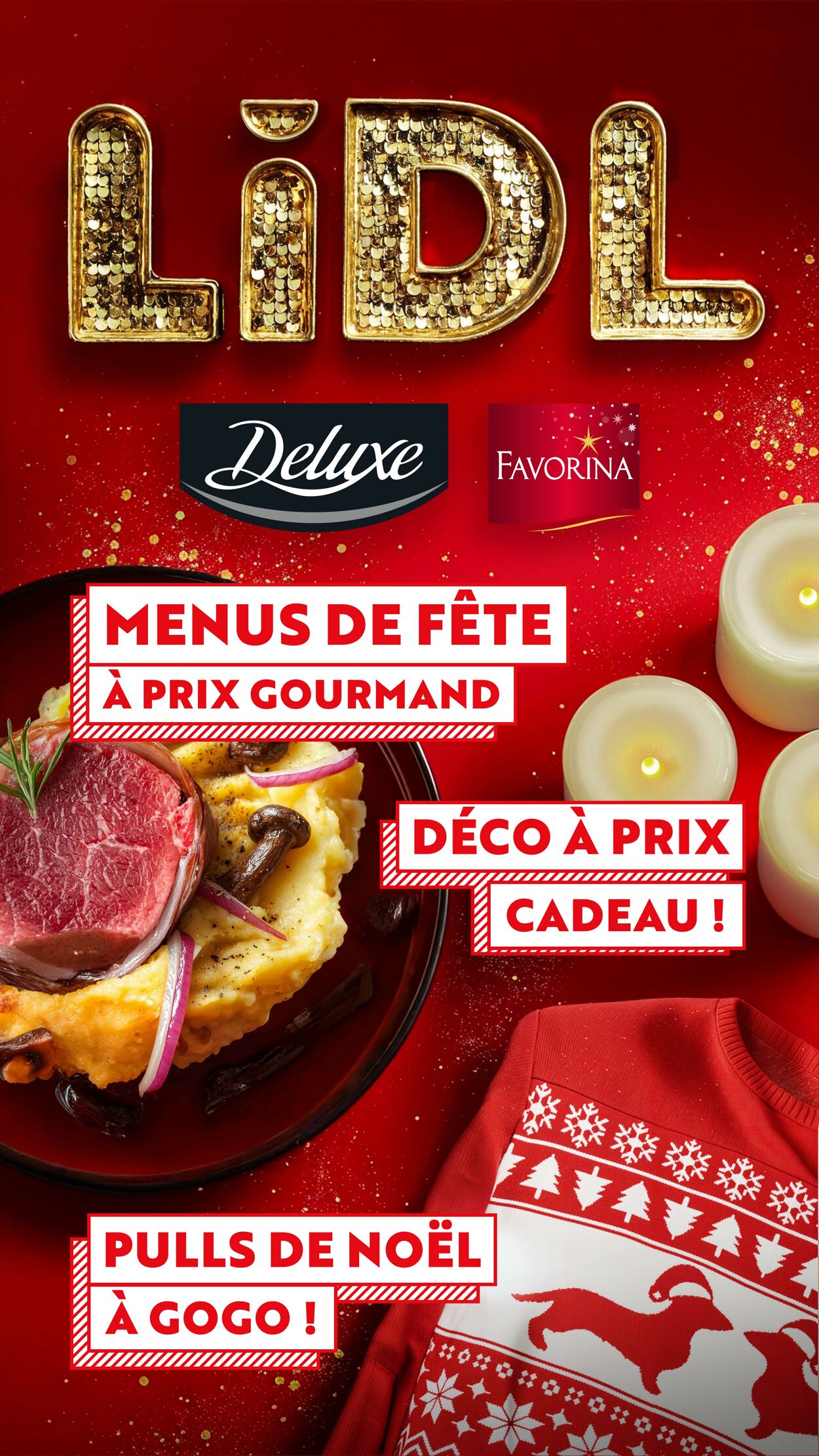 Catalogue Lidl - Menus de fête à prix gourmand 2 déc. 2024 - 15 déc. 2024