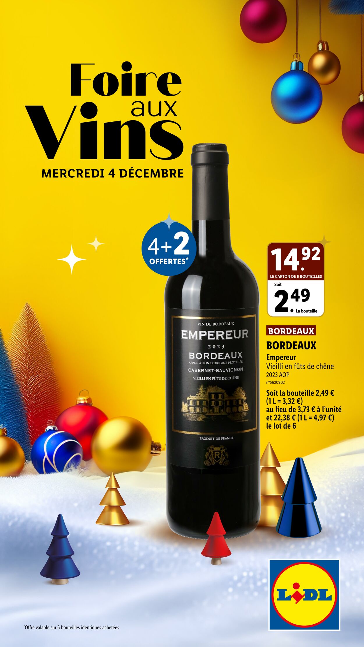 Catalogue Lidl - Mercredi 04/12 2 déc. 2024 - 15 déc. 2024