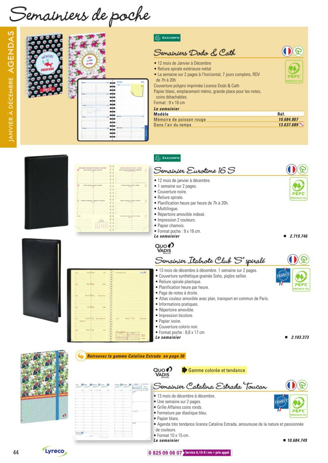 Catalogue Lyreco 01.03.2022 - 31.12.2022