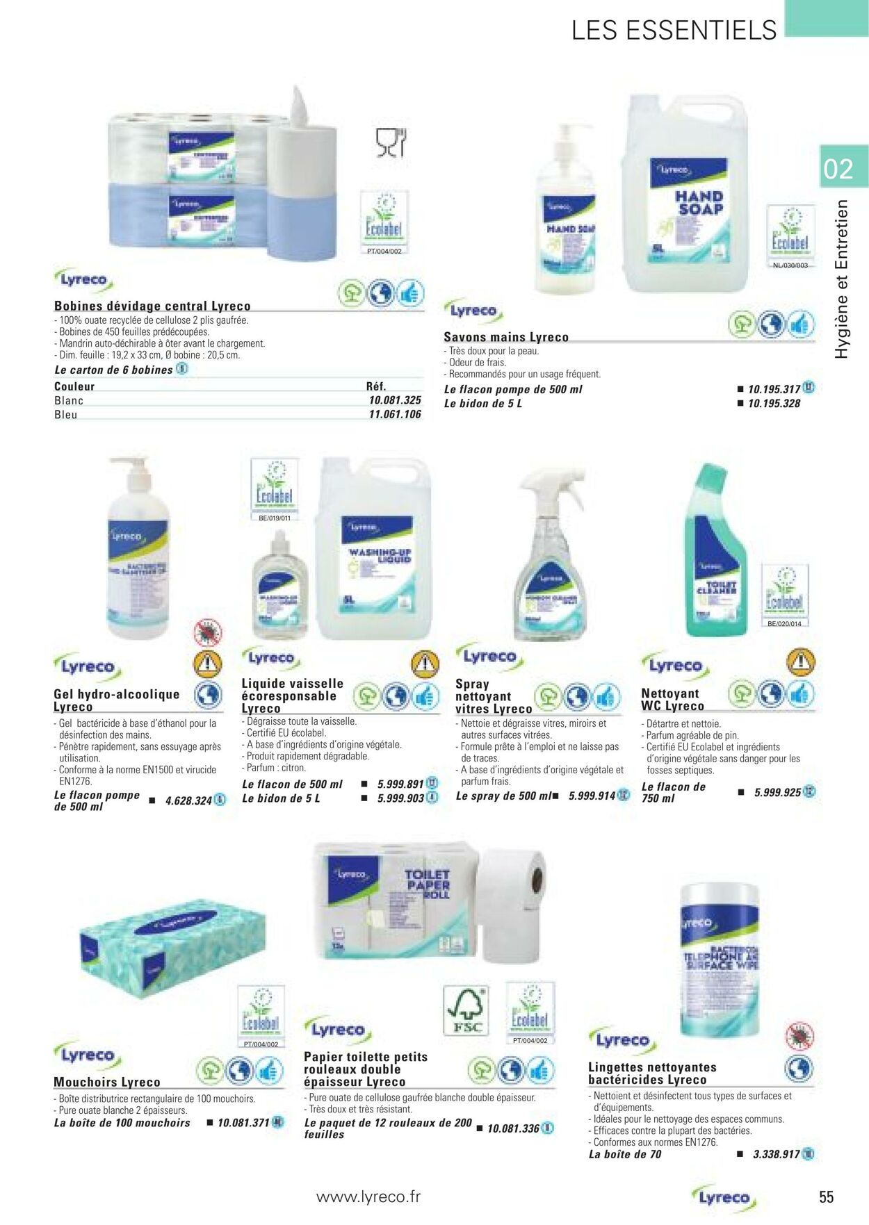 Catalogue Lyreco 01.03.2022 - 31.12.2022