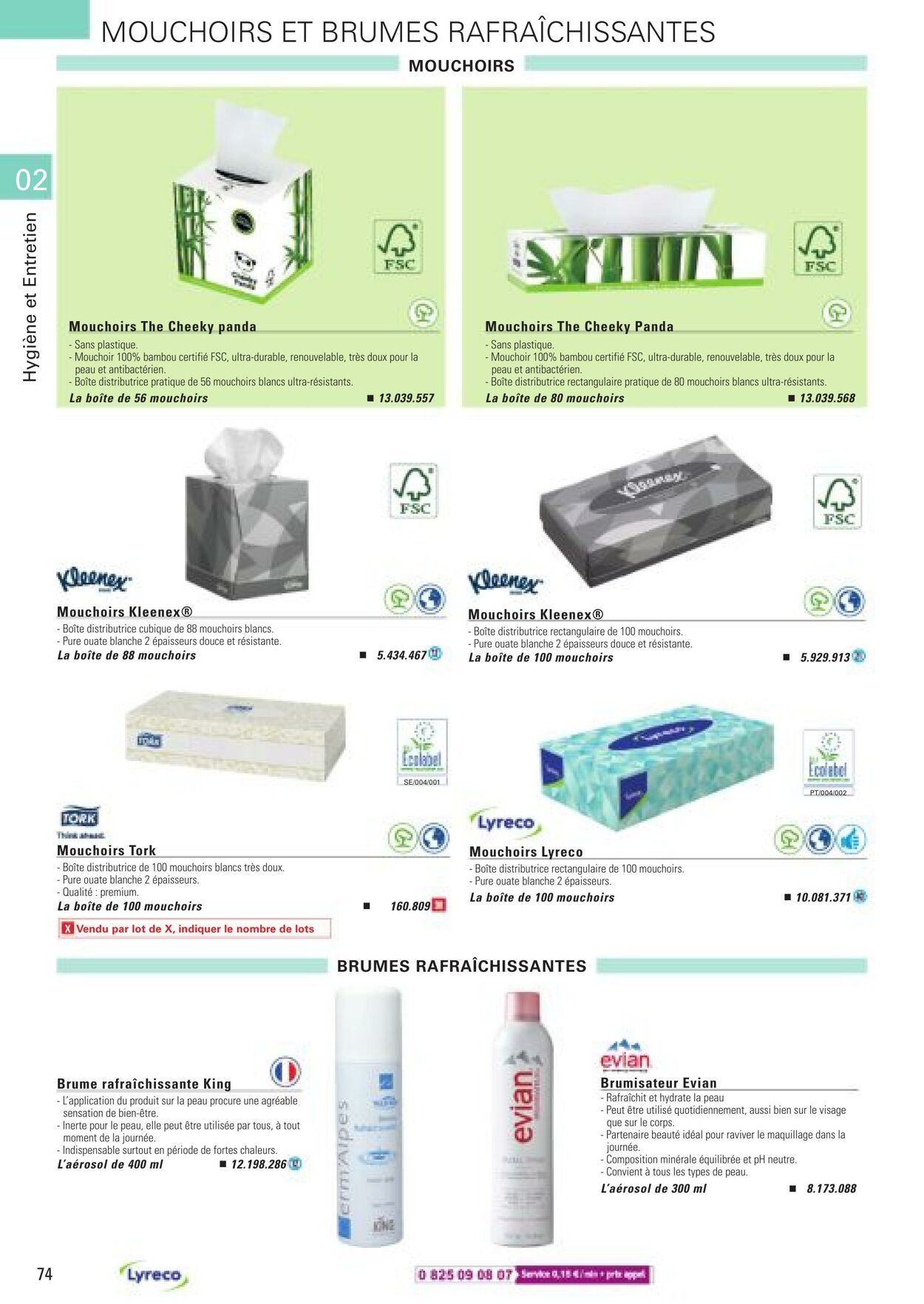 Catalogue Lyreco 01.03.2022 - 31.12.2022