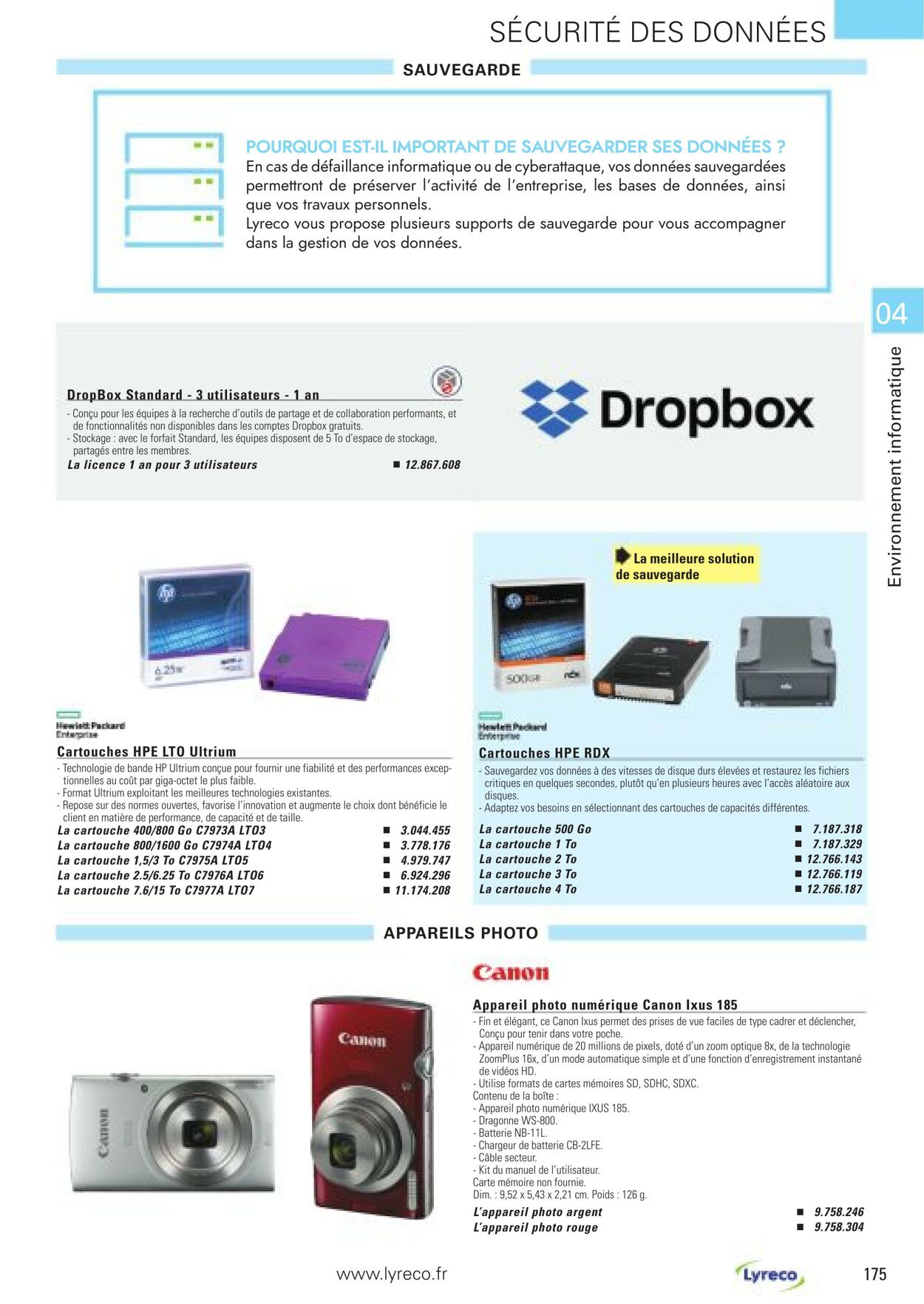 Catalogue Lyreco 01.03.2022 - 31.12.2022