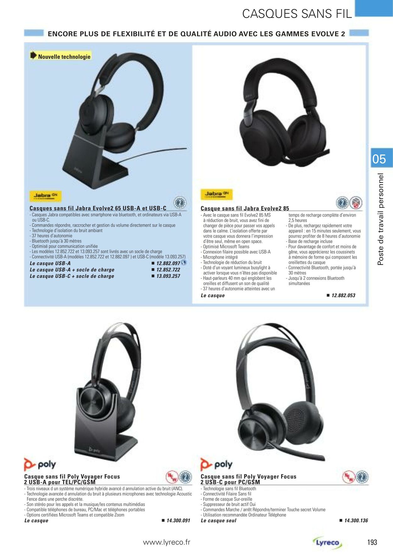 Catalogue Lyreco 01.03.2022 - 31.12.2022