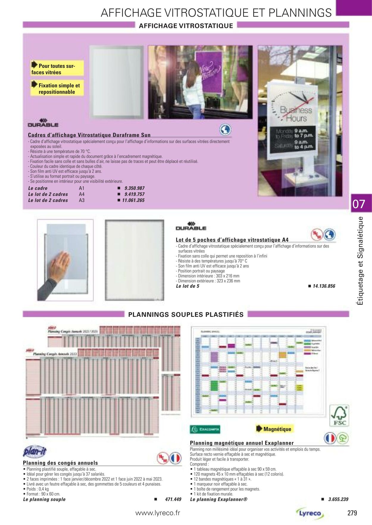 Catalogue Lyreco 01.03.2022 - 31.12.2022