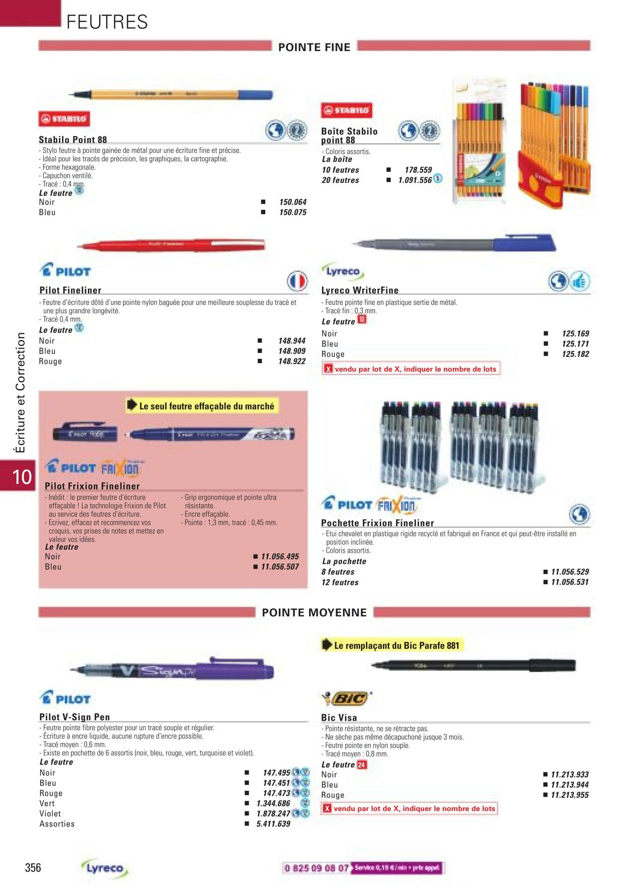 Catalogue Lyreco 01.03.2022 - 31.12.2022