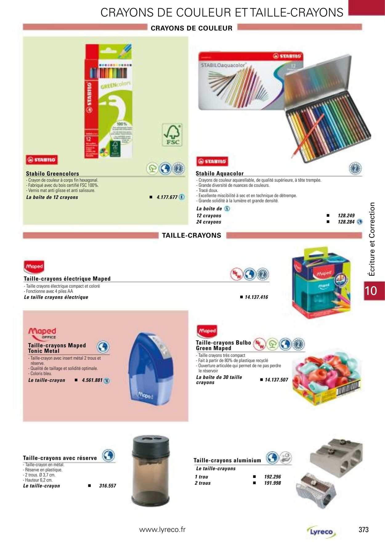 Catalogue Lyreco 01.03.2022 - 31.12.2022