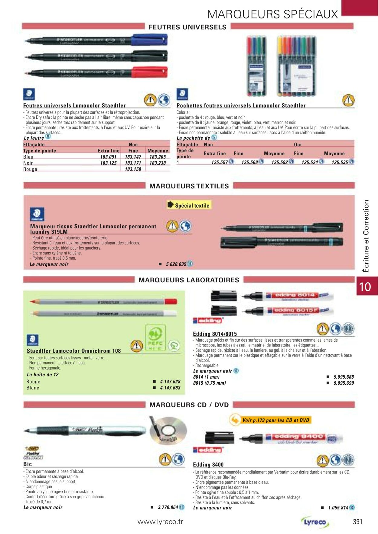 Catalogue Lyreco 01.03.2022 - 31.12.2022