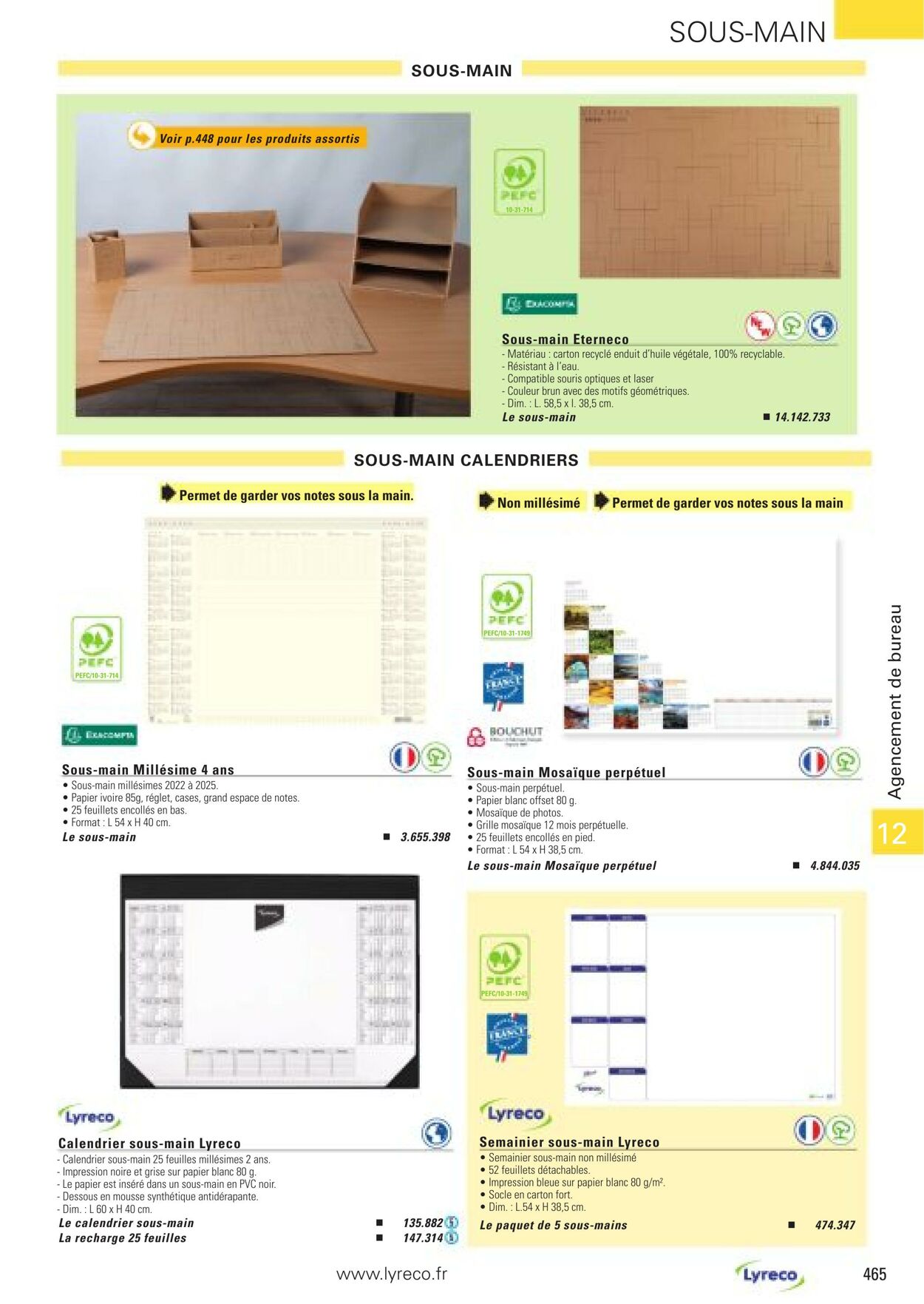 Catalogue Lyreco 01.03.2022 - 31.12.2022