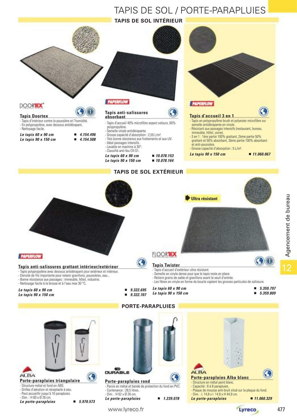 Catalogue Lyreco 01.03.2022 - 31.12.2022