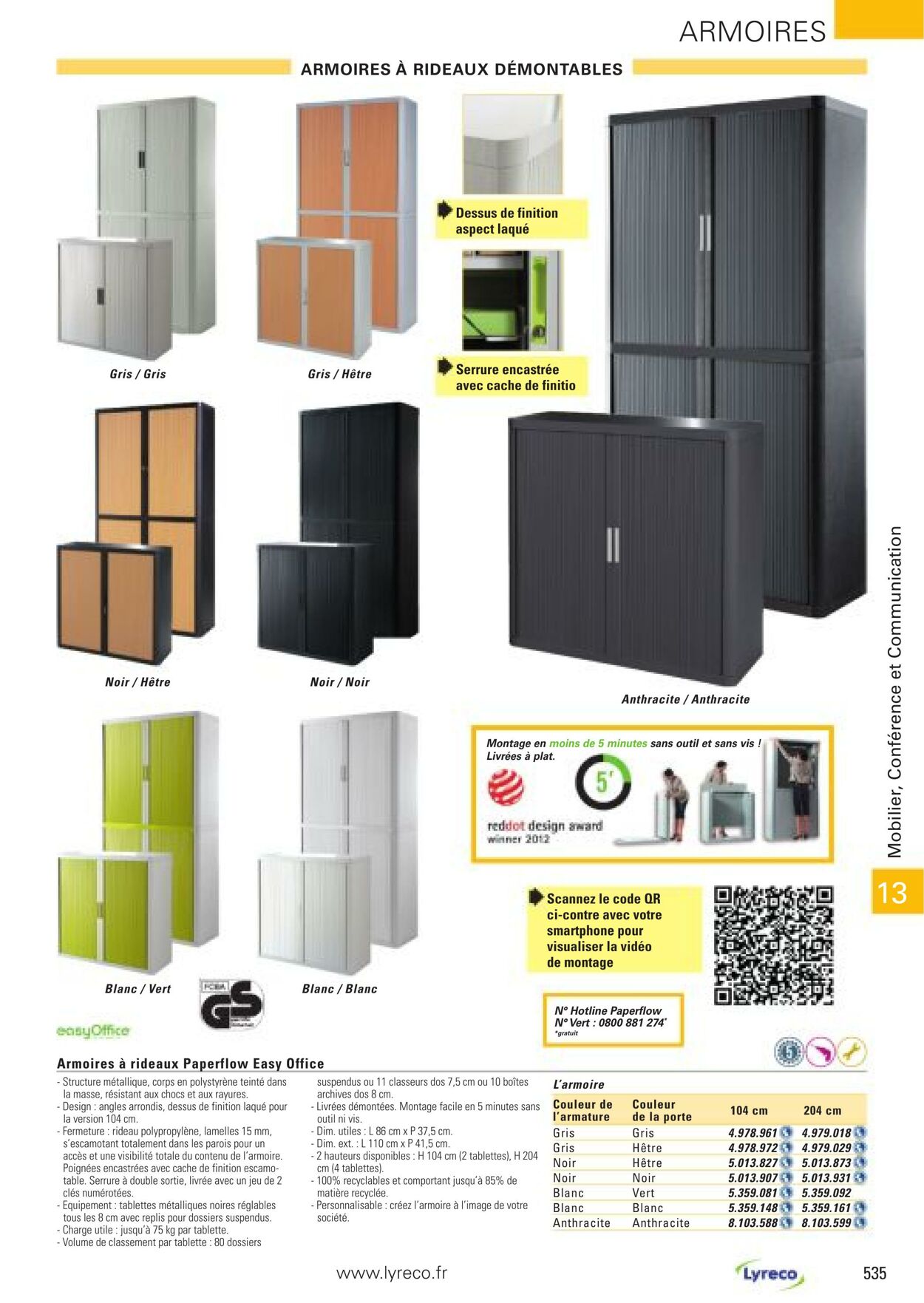 Catalogue Lyreco 01.03.2022 - 31.12.2022