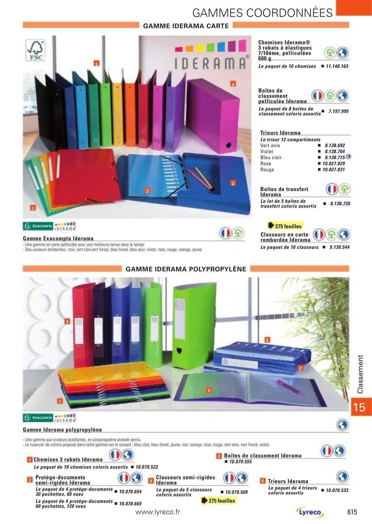 Catalogue Lyreco 01.03.2022 - 31.12.2022