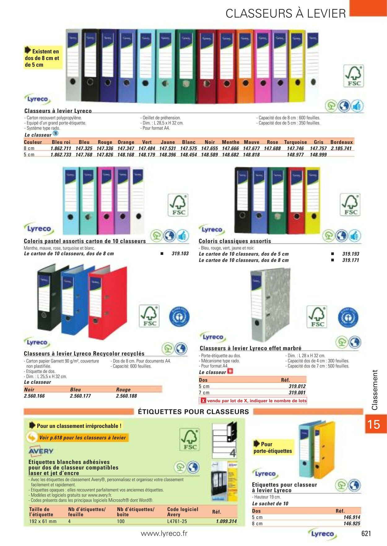 Catalogue Lyreco 01.03.2022 - 31.12.2022