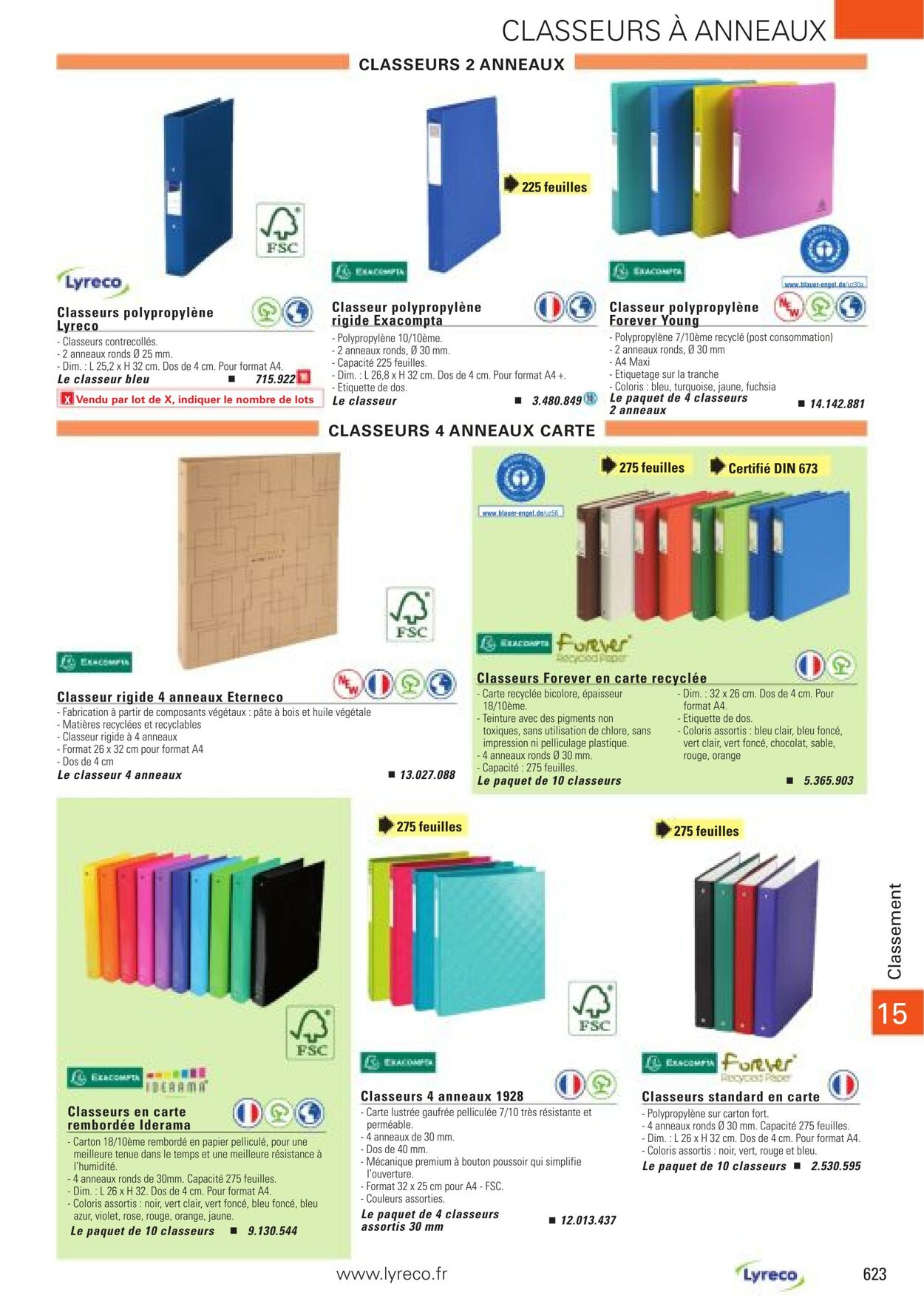 Catalogue Lyreco 01.03.2022 - 31.12.2022