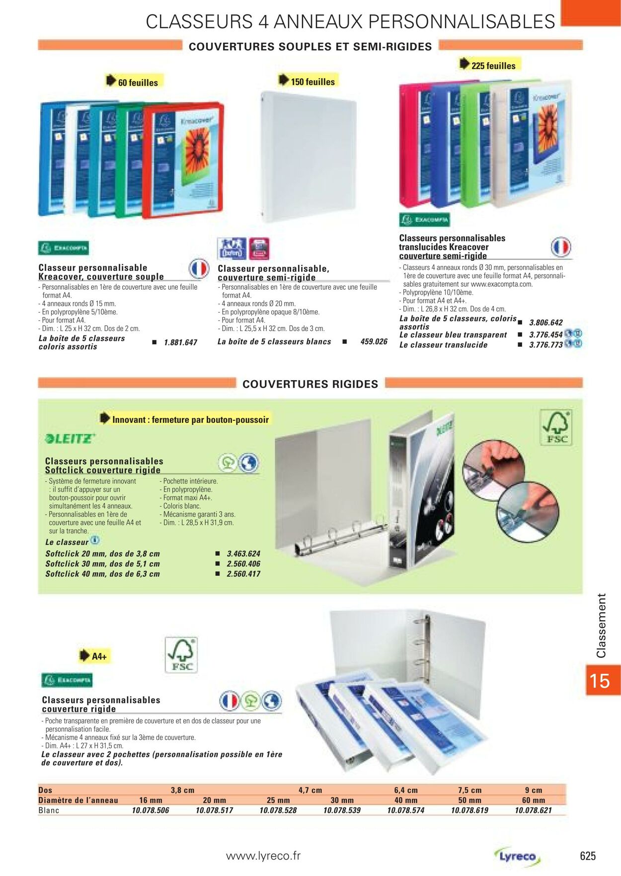 Catalogue Lyreco 01.03.2022 - 31.12.2022