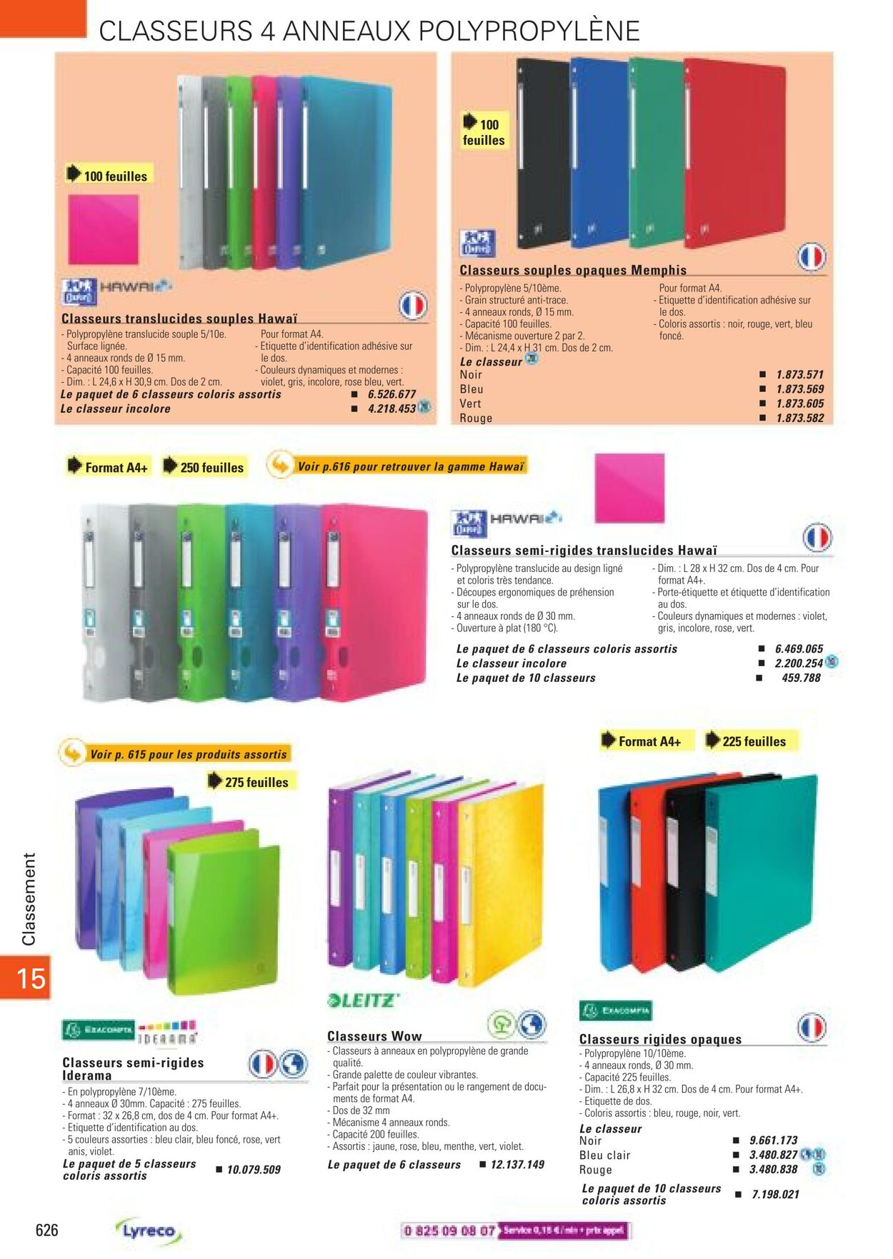 Catalogue Lyreco 01.03.2022 - 31.12.2022