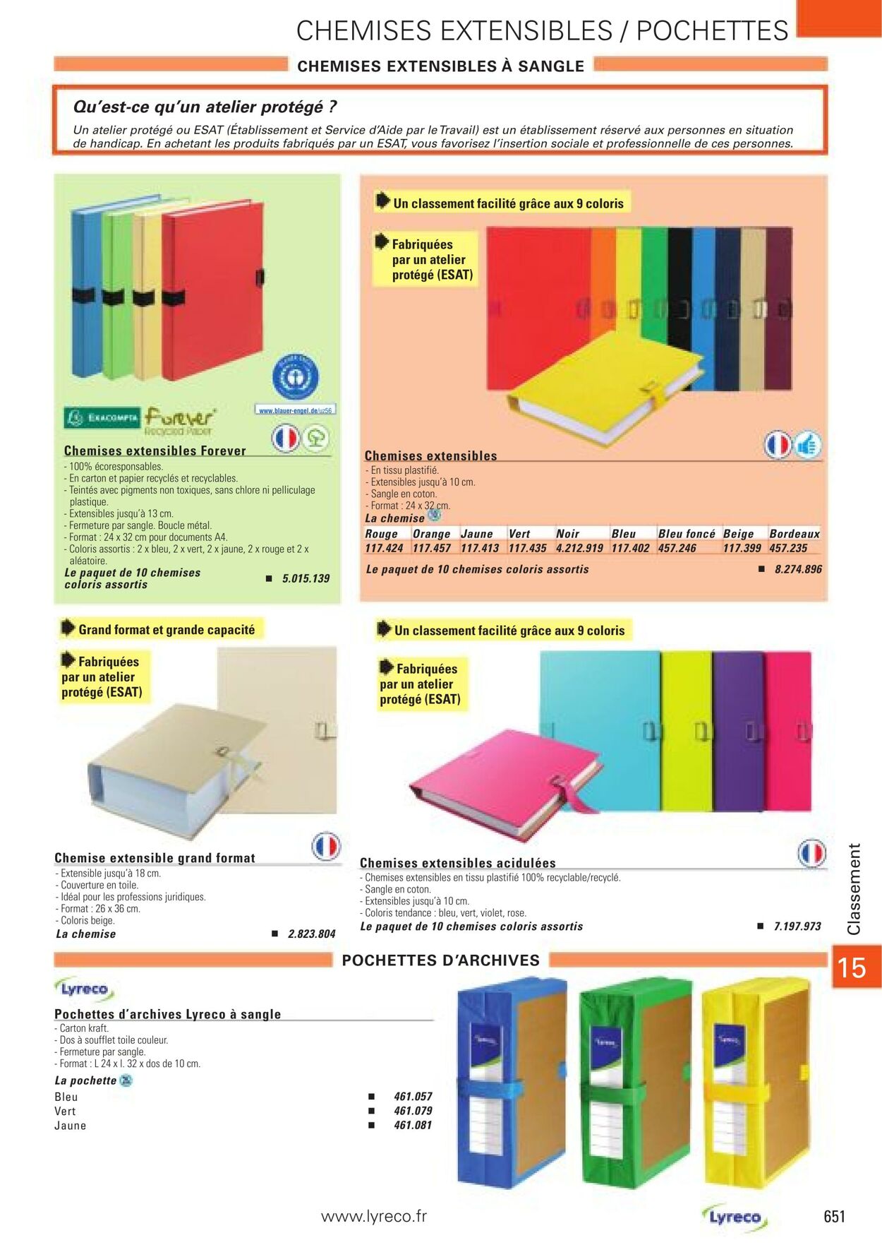 Catalogue Lyreco 01.03.2022 - 31.12.2022