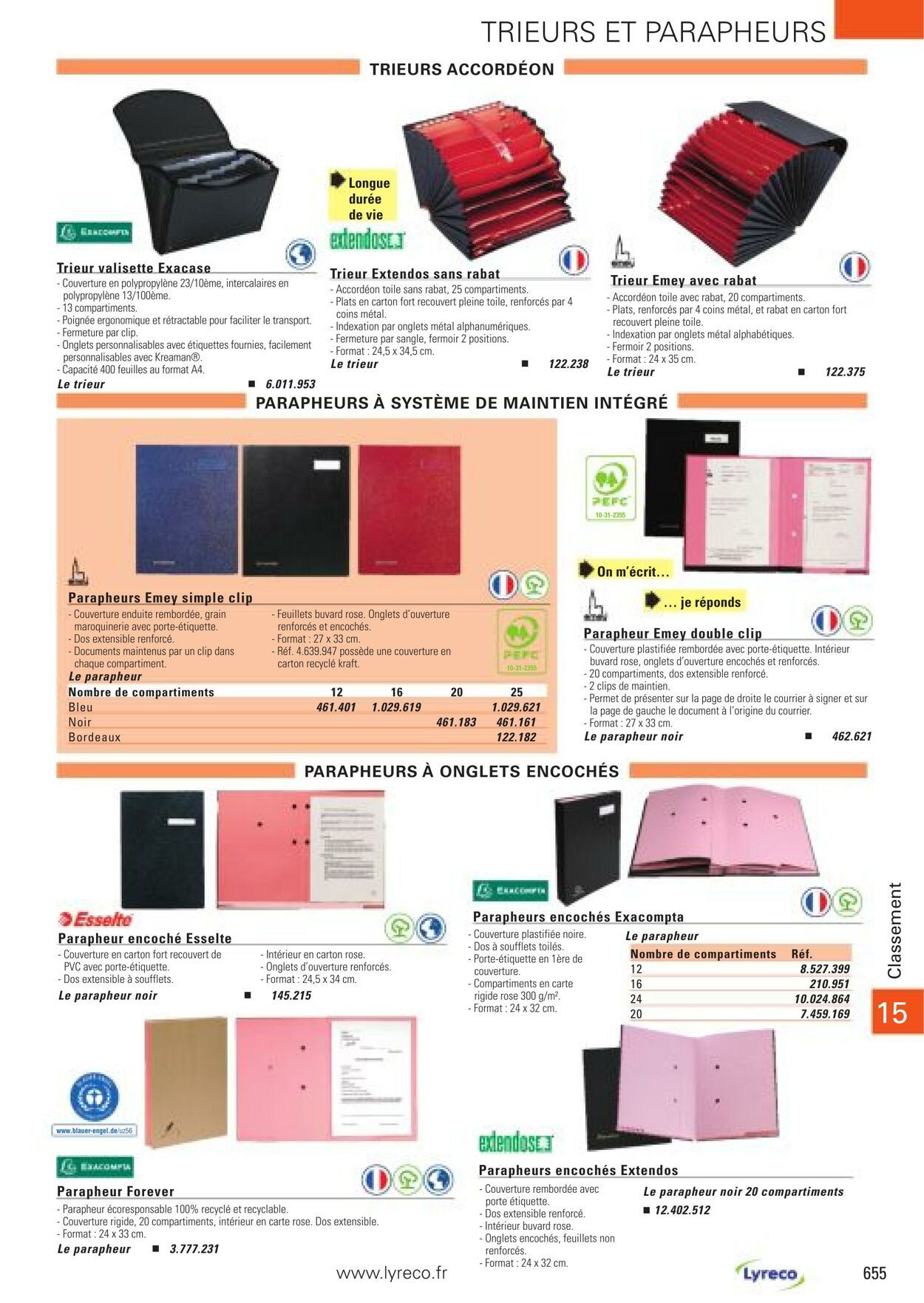 Catalogue Lyreco 01.03.2022 - 31.12.2022