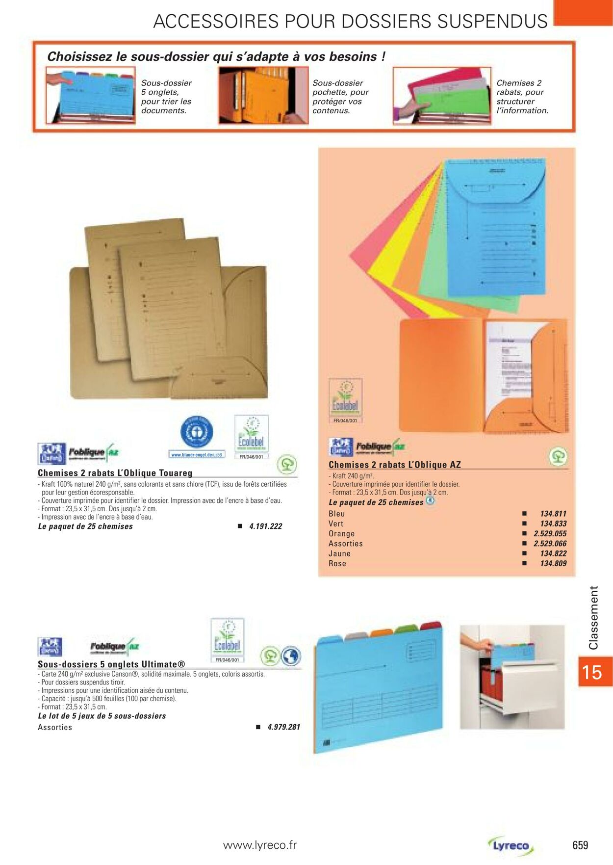 Catalogue Lyreco 01.03.2022 - 31.12.2022