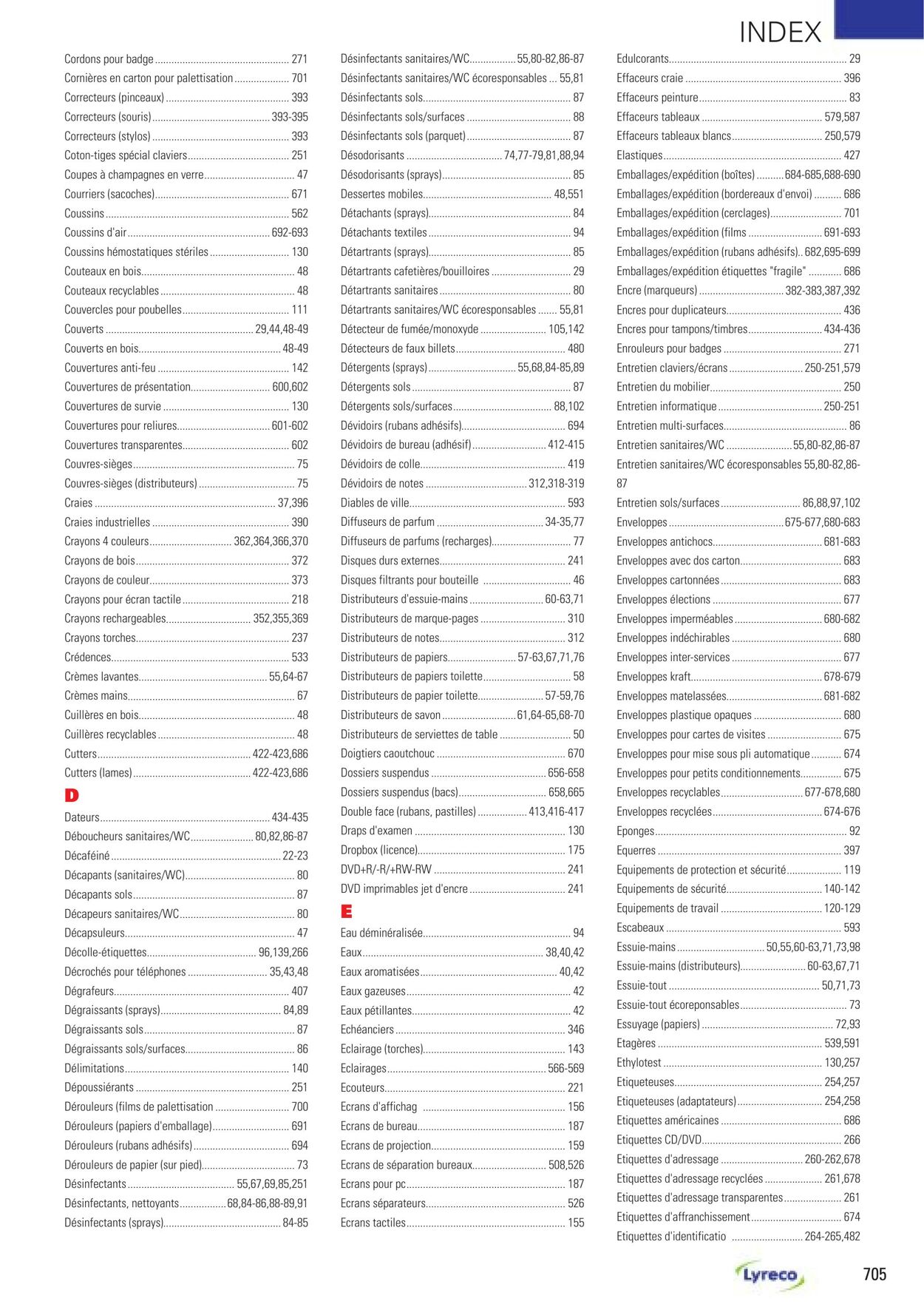 Catalogue Lyreco 01.03.2022 - 31.12.2022