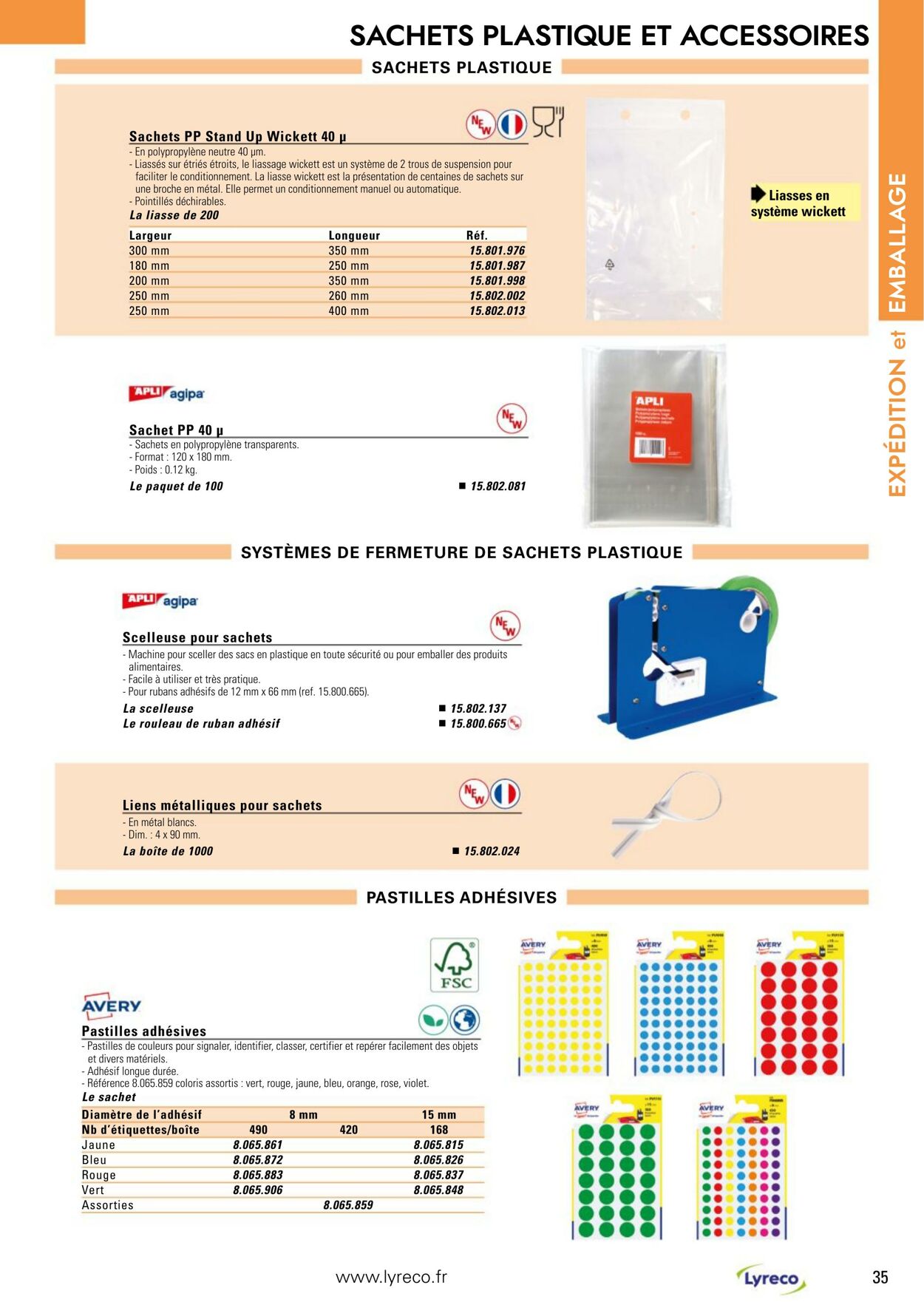 Catalogue Lyreco 01.04.2023 - 31.12.2023