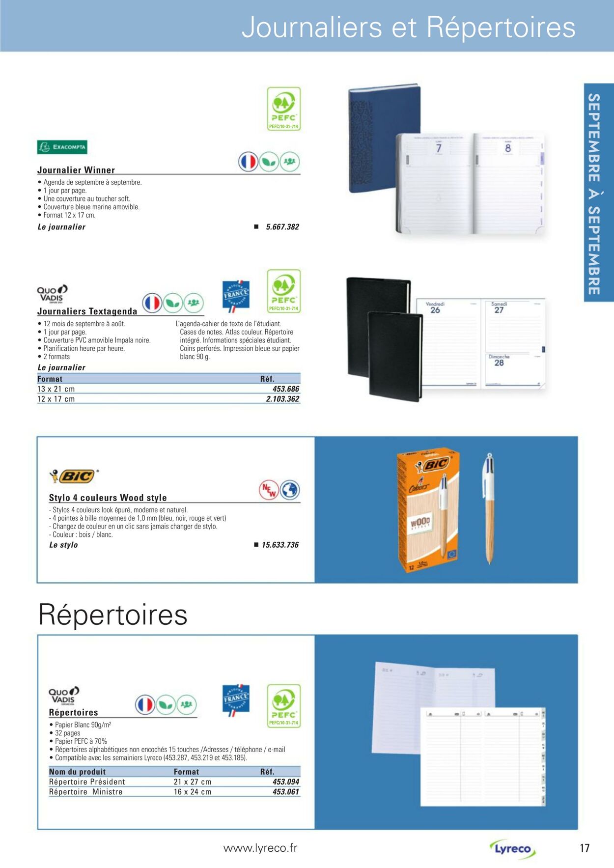 Catalogue Lyreco 08.05.2023 - 31.01.2024