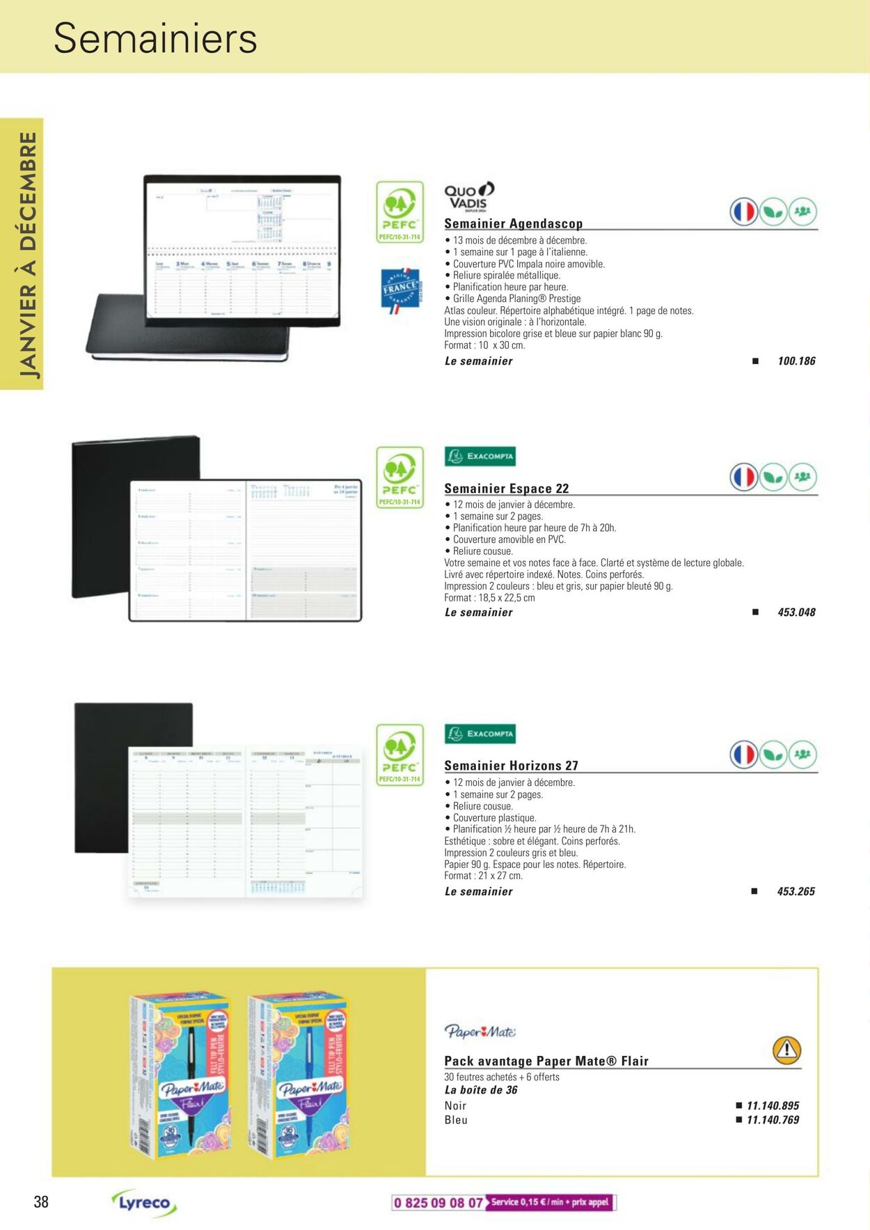 Catalogue Lyreco 08.05.2023 - 31.01.2024