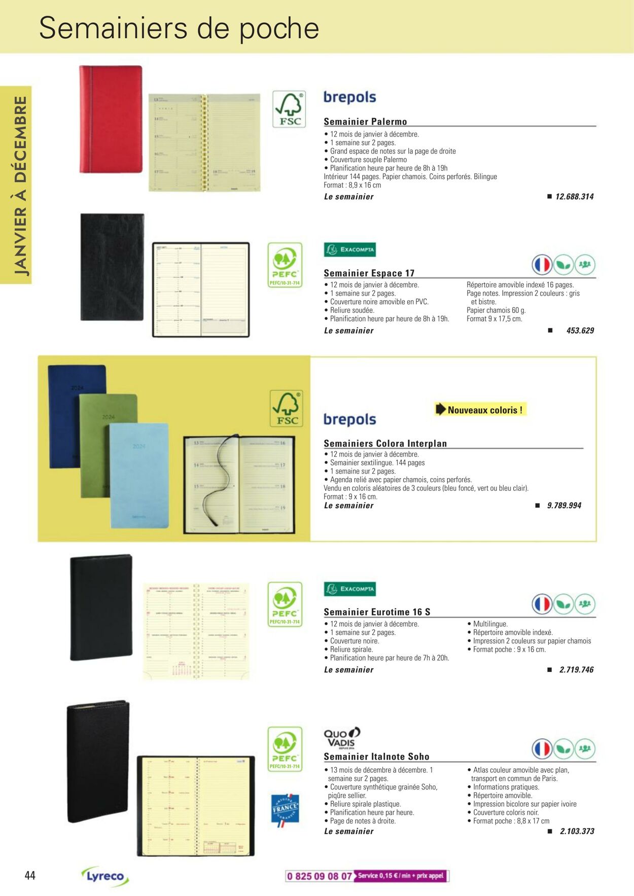 Catalogue Lyreco 08.05.2023 - 31.01.2024