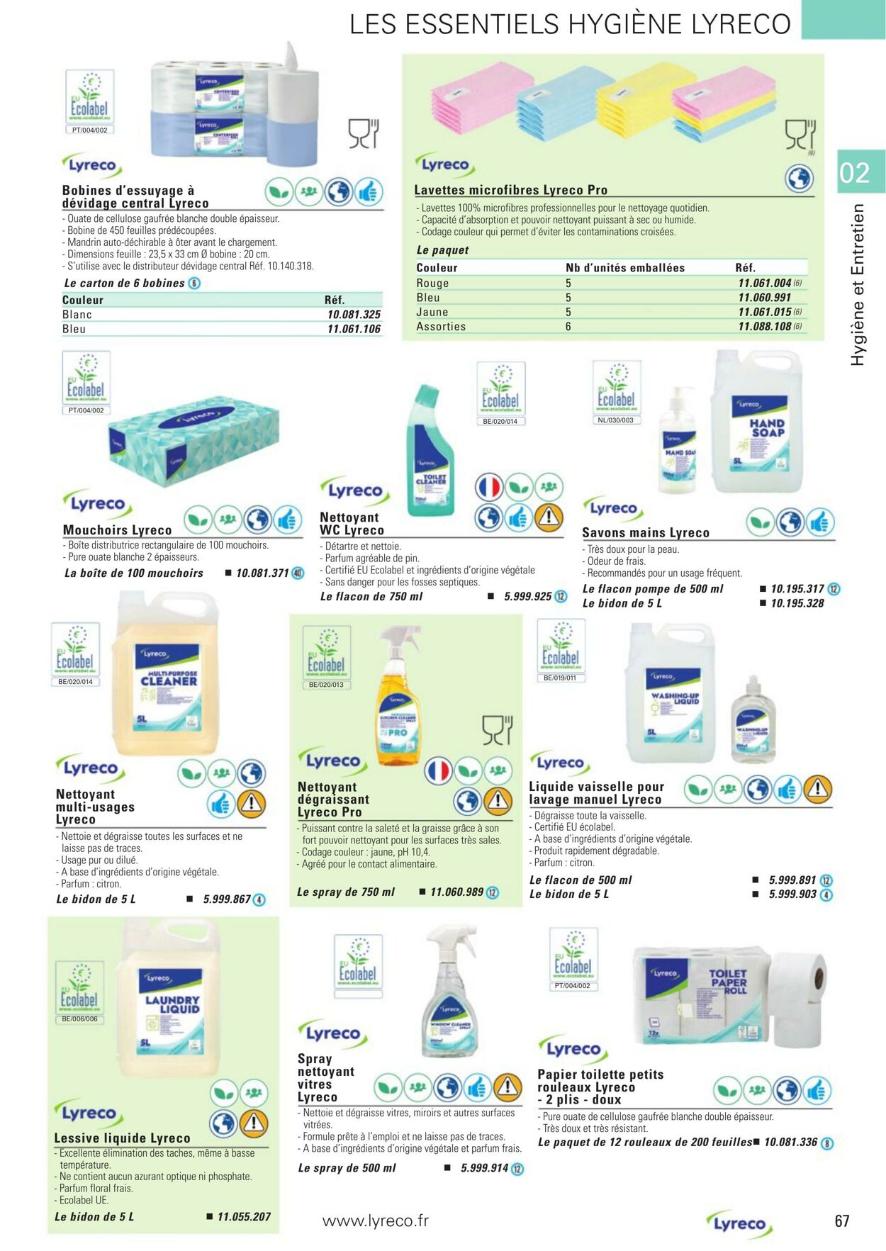 Catalogue Lyreco 01.01.2023 - 31.12.2023