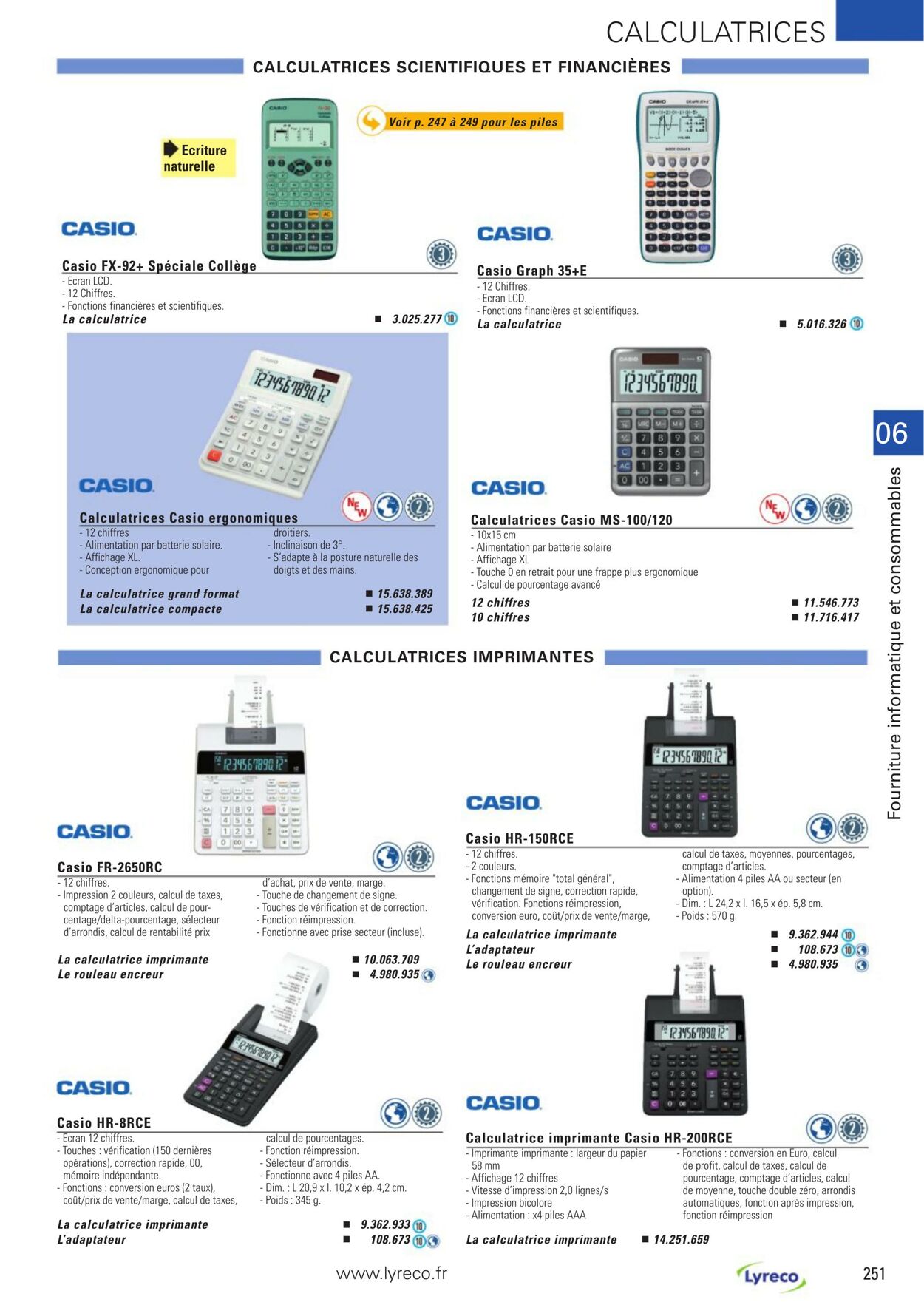 Catalogue Lyreco 01.01.2023 - 31.12.2023