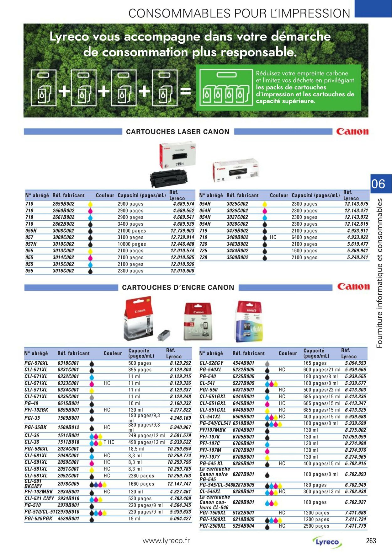 Catalogue Lyreco 01.01.2023 - 31.12.2023