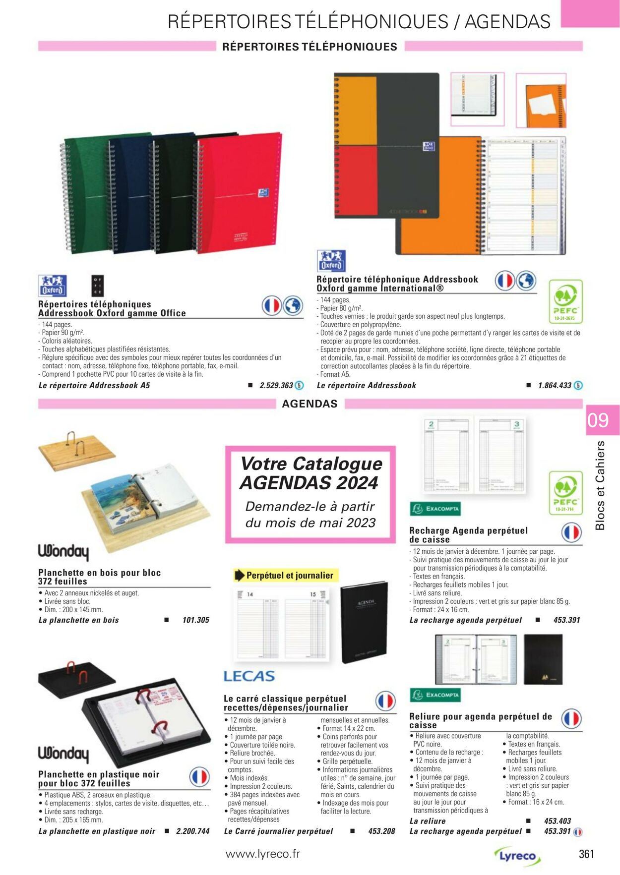 Catalogue Lyreco 01.01.2023 - 31.12.2023