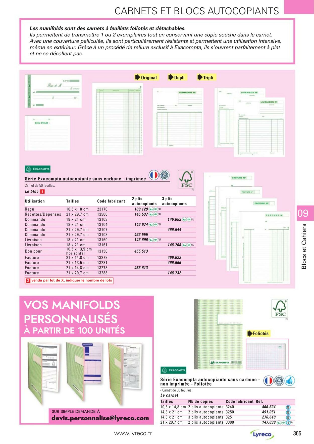 Catalogue Lyreco 01.01.2023 - 31.12.2023