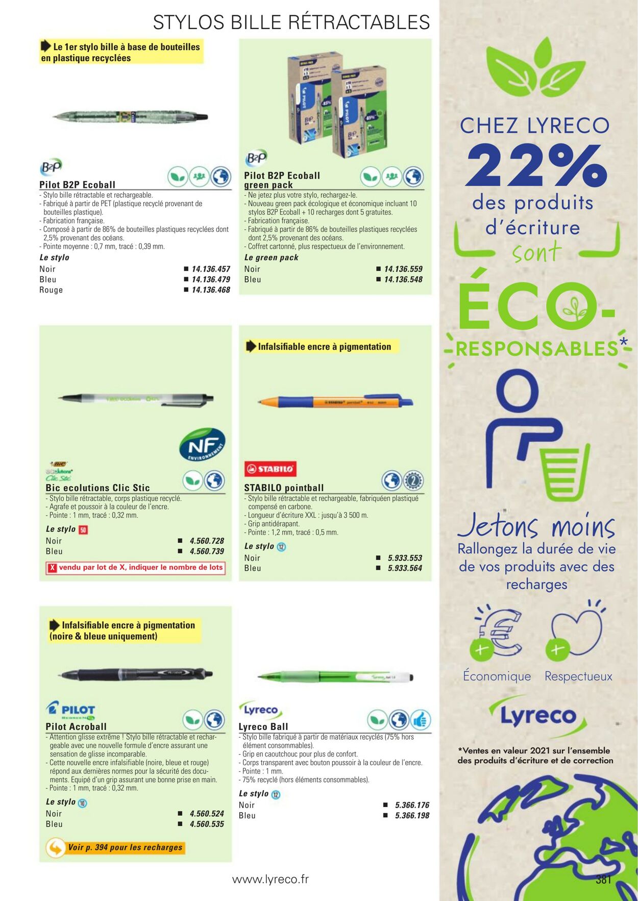 Catalogue Lyreco 01.01.2023 - 31.12.2023