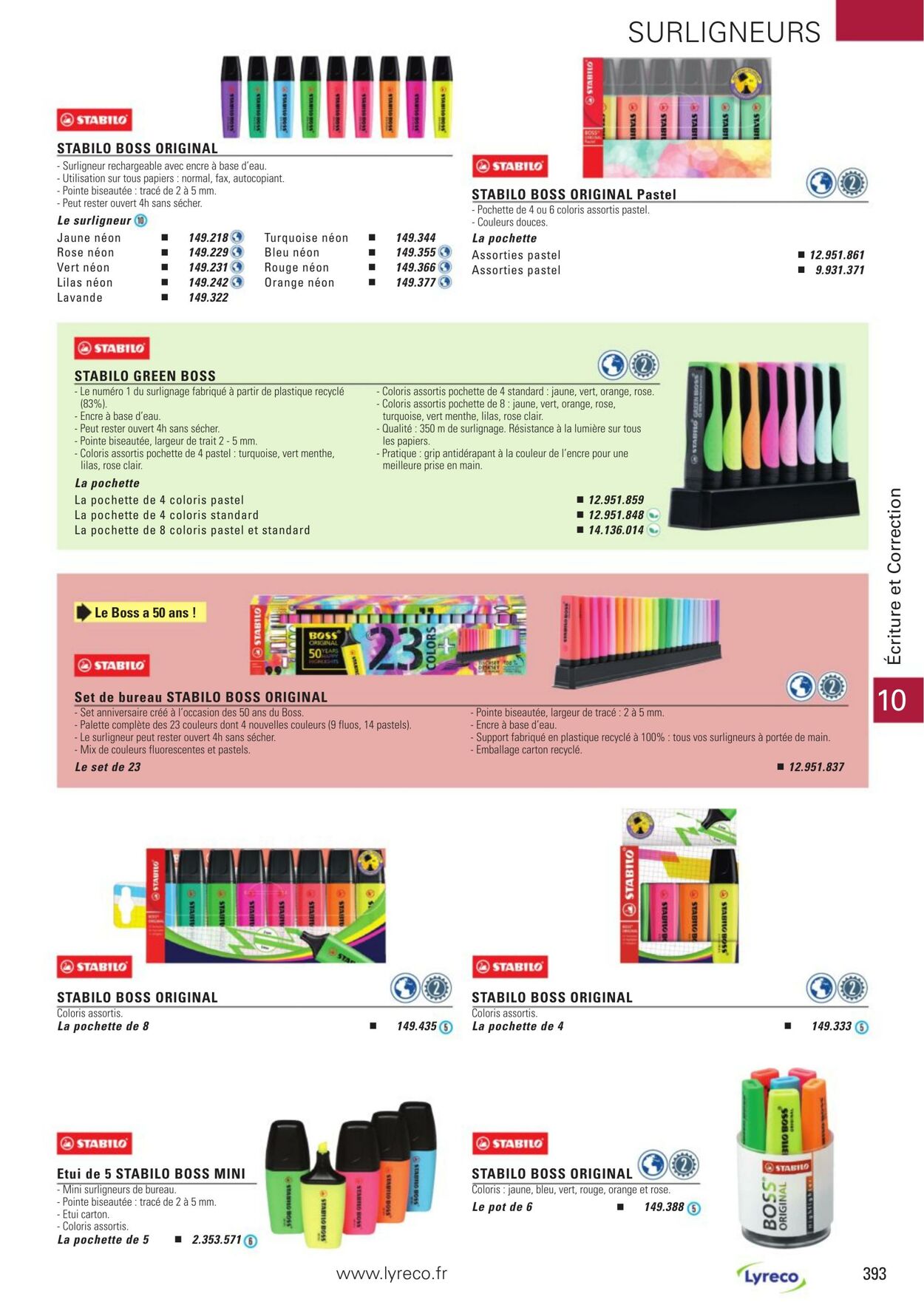 Catalogue Lyreco 01.01.2023 - 31.12.2023