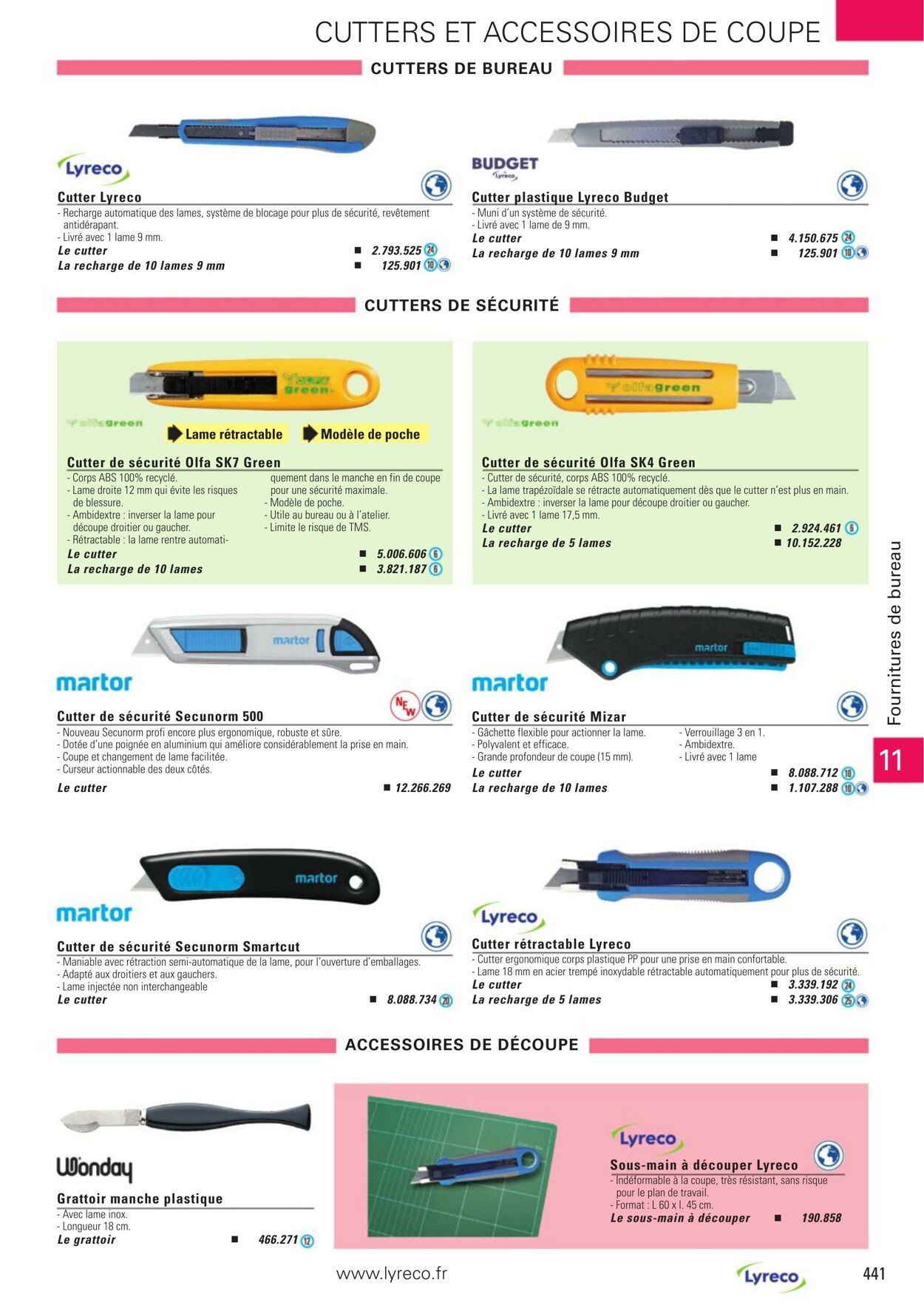 Catalogue Lyreco 01.01.2023 - 31.12.2023