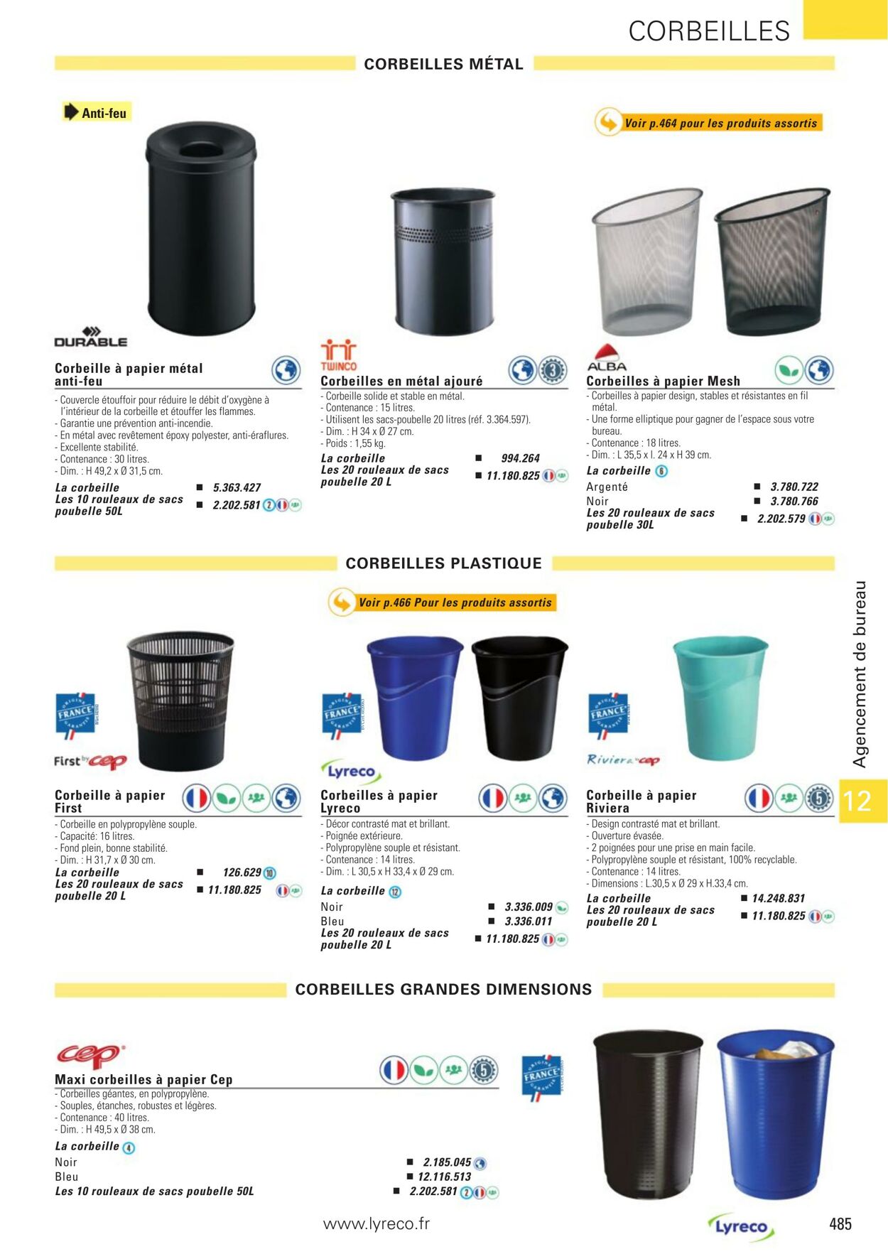 Catalogue Lyreco 01.01.2023 - 31.12.2023