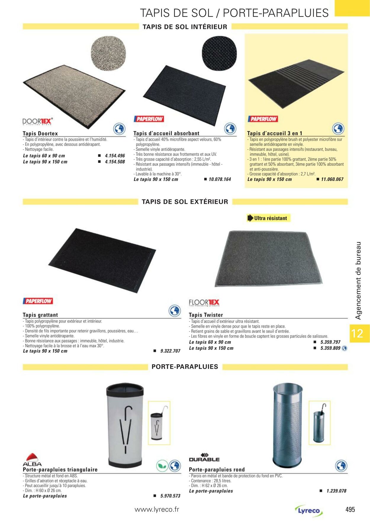 Catalogue Lyreco 01.01.2023 - 31.12.2023