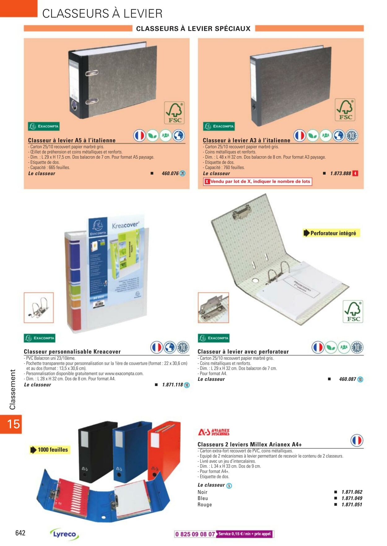 Catalogue Lyreco 01.01.2023 - 31.12.2023