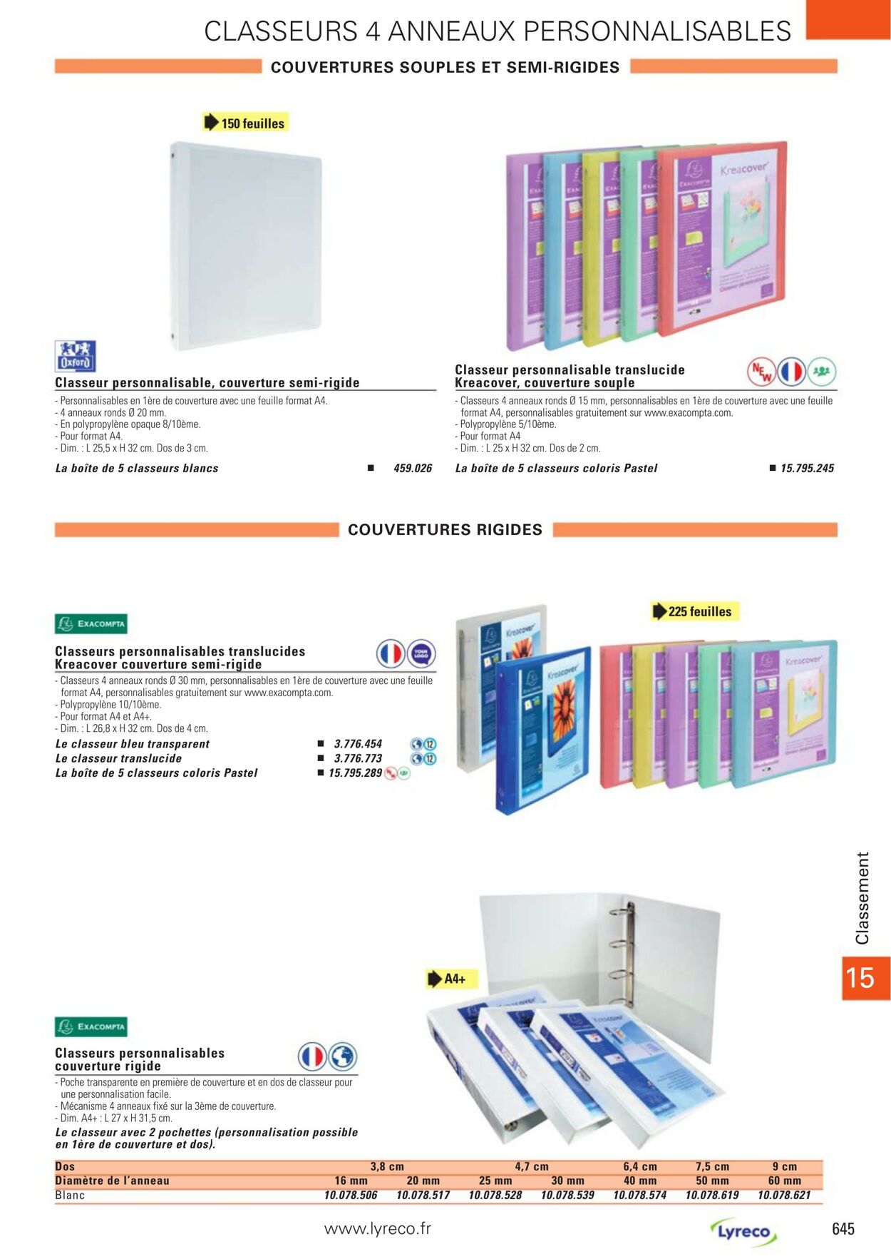 Catalogue Lyreco 01.01.2023 - 31.12.2023