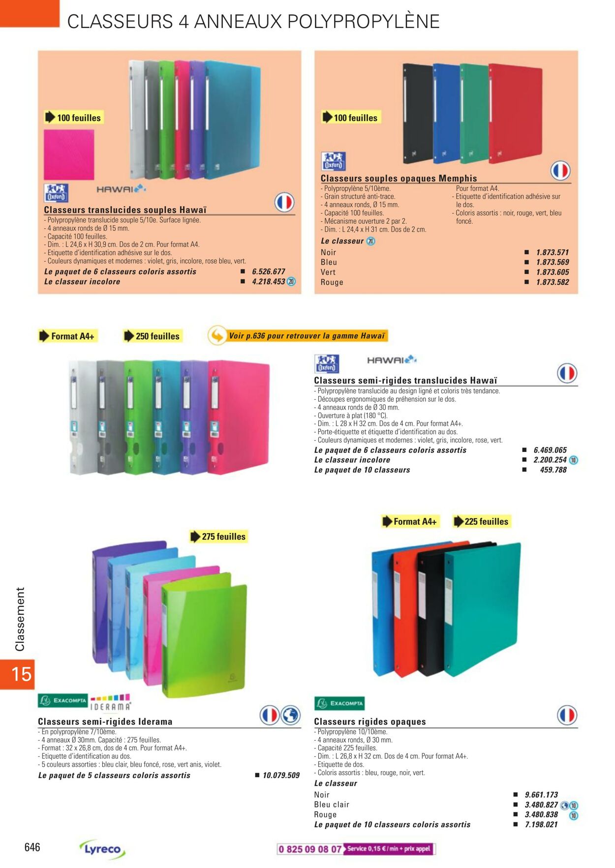 Catalogue Lyreco 01.01.2023 - 31.12.2023