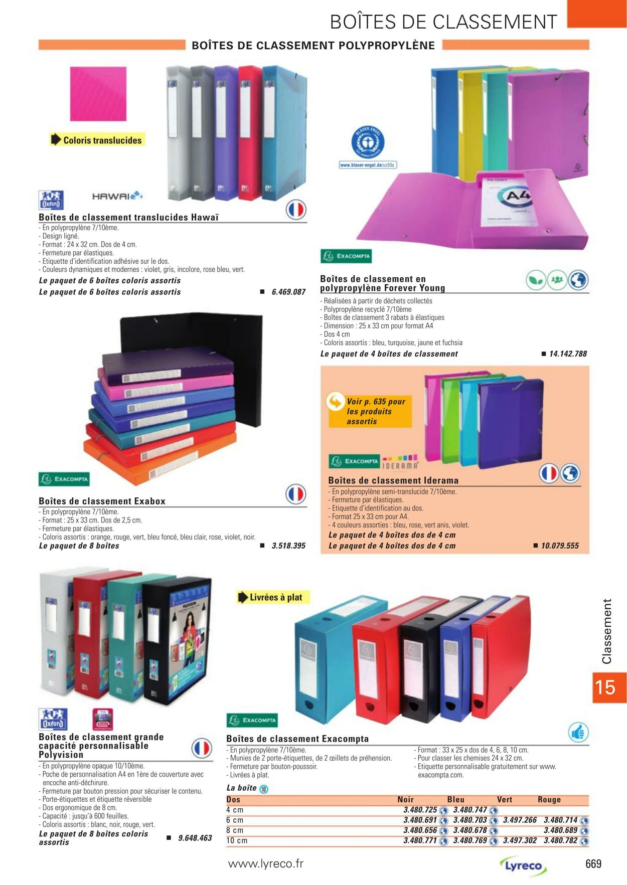 Catalogue Lyreco 01.01.2023 - 31.12.2023