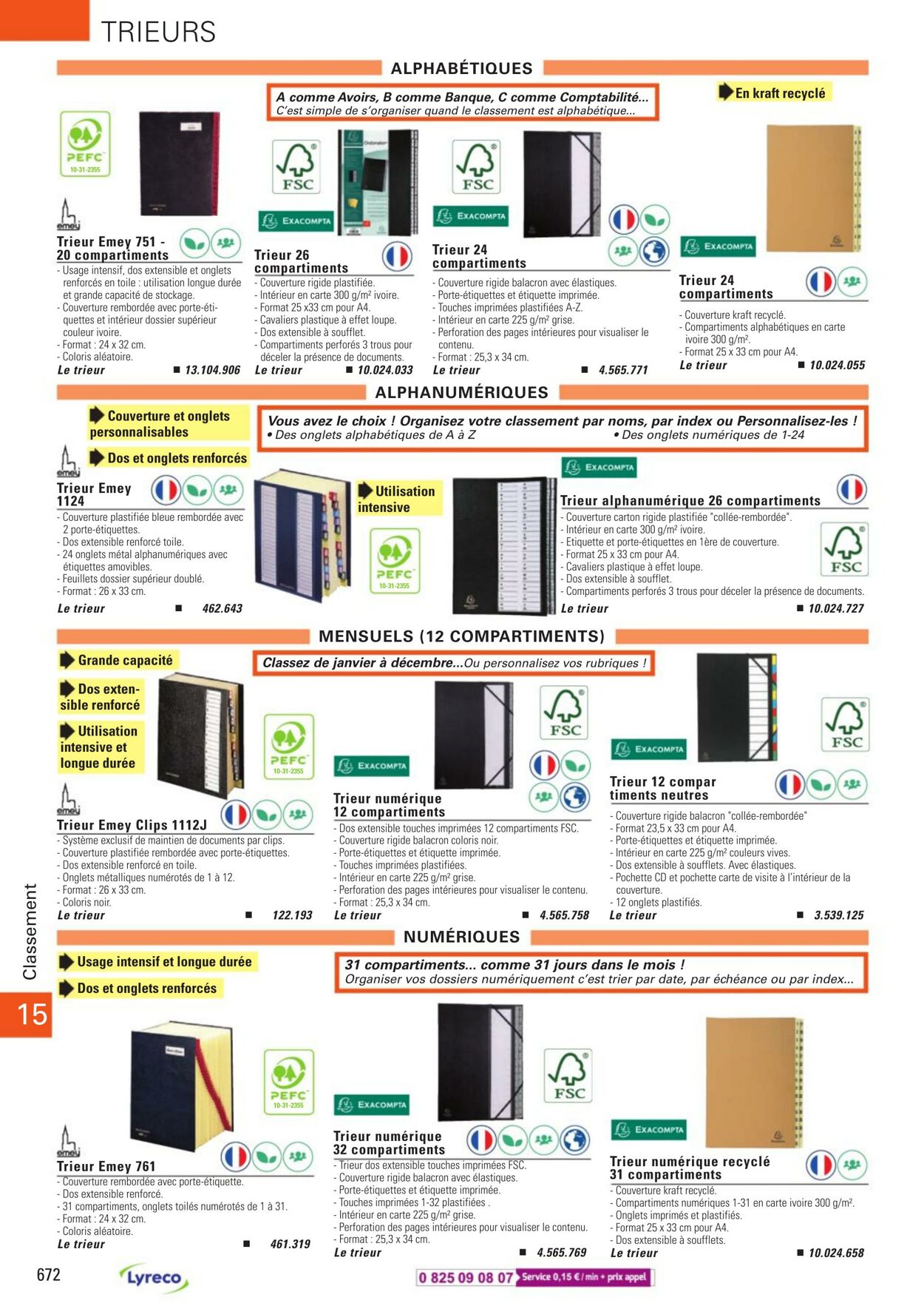 Catalogue Lyreco 01.01.2023 - 31.12.2023