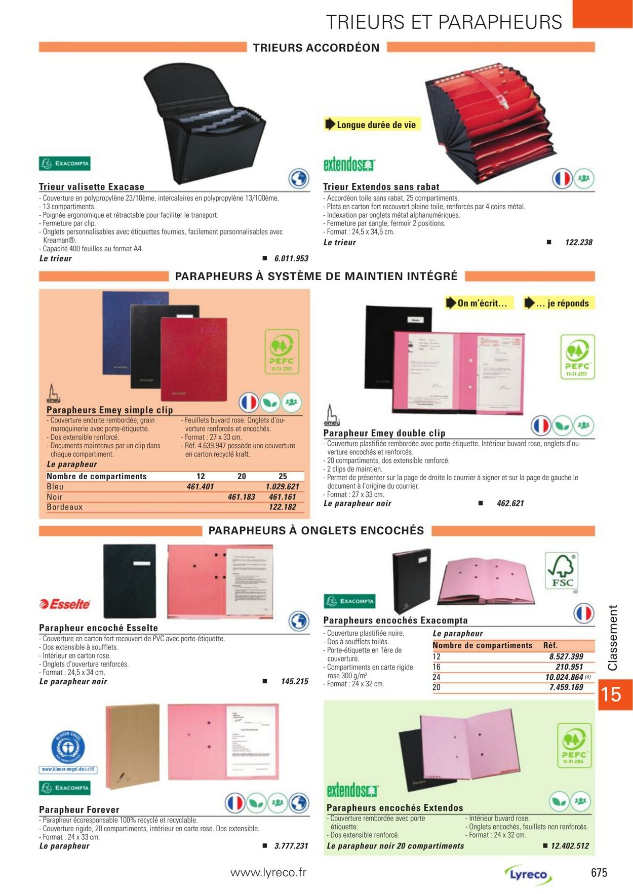 Catalogue Lyreco 01.01.2023 - 31.12.2023