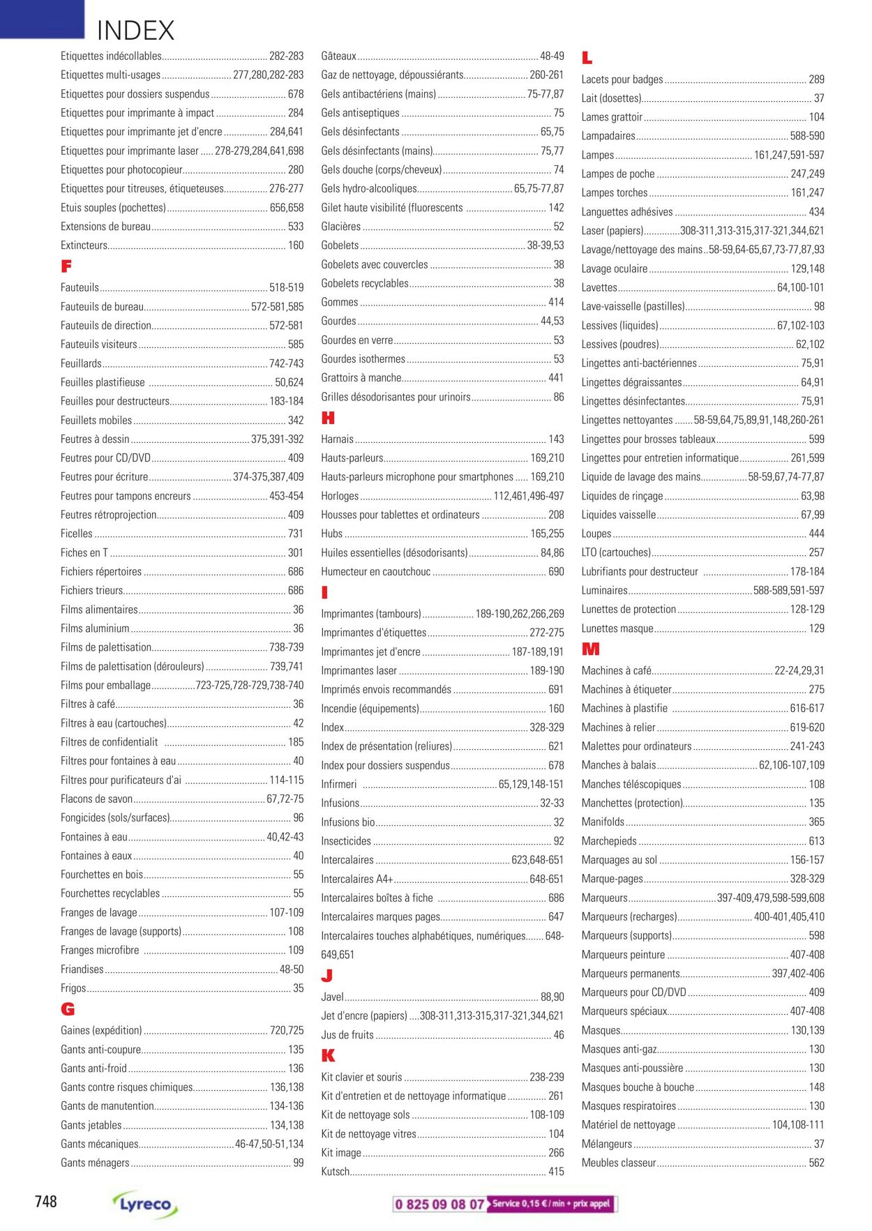 Catalogue Lyreco 01.01.2023 - 31.12.2023