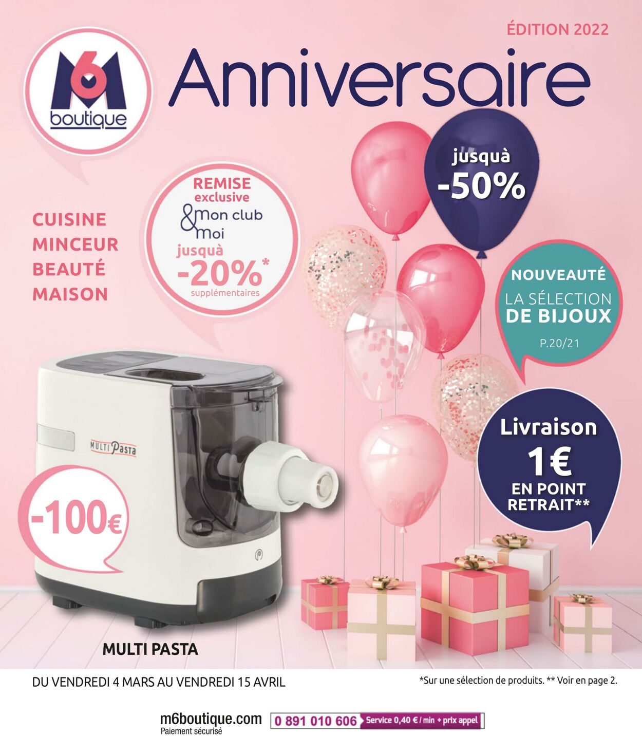 Catalogue M6 Boutique 04.03.2022 - 15.04.2022