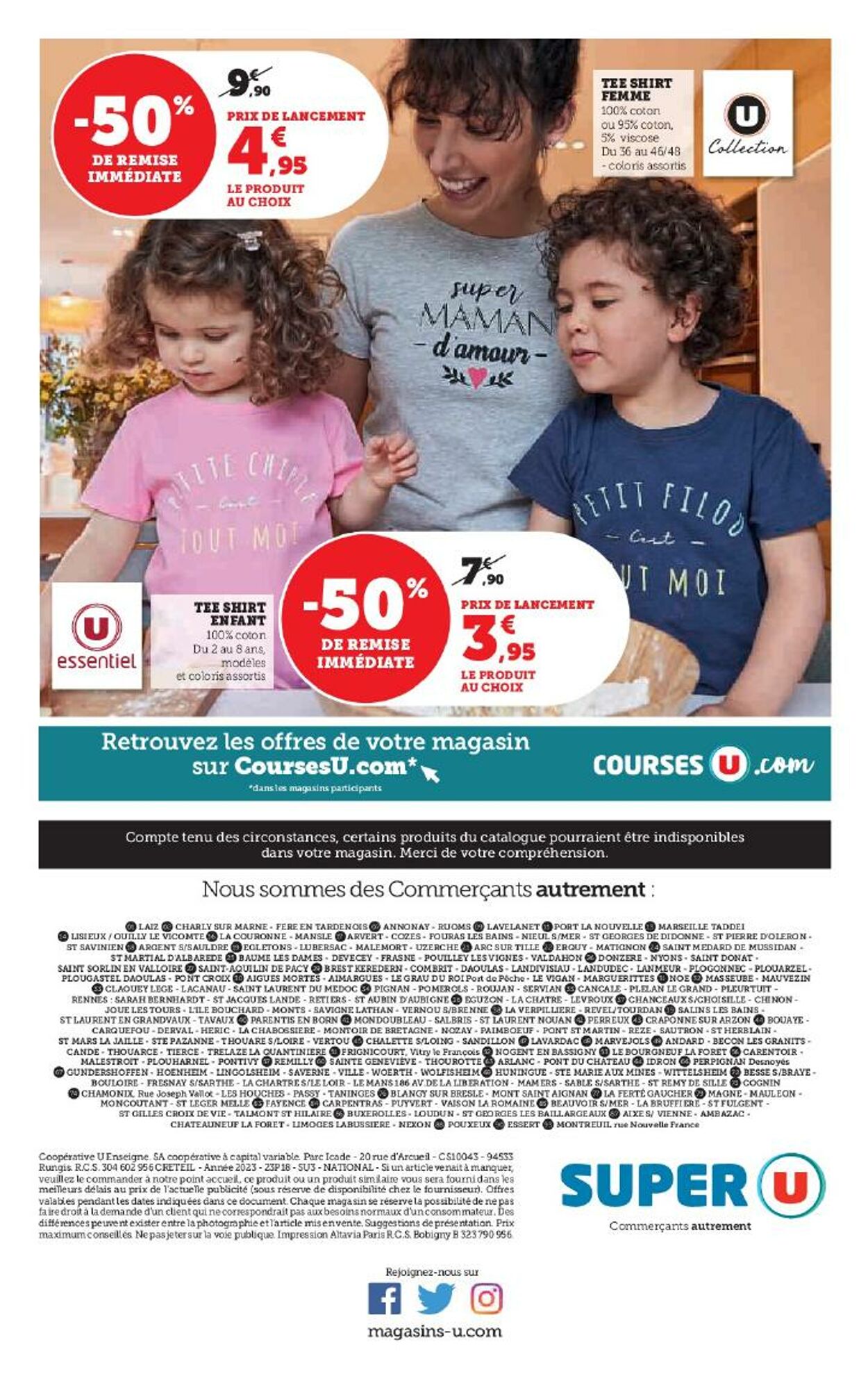 Catalogue Magasins U 23.05.2023 - 04.06.2023